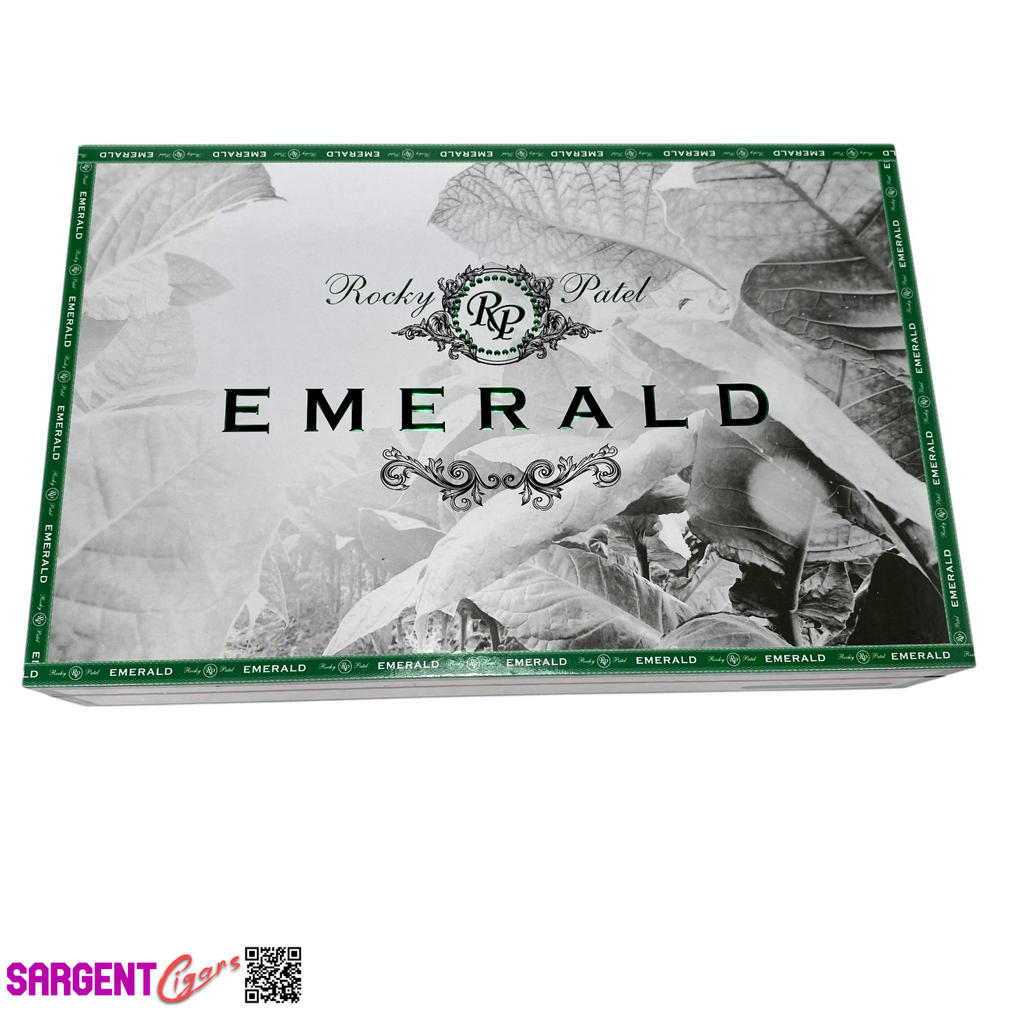 Rocky Patel Emerald Sixty Empty Wooden Cigar Box 11x7x2