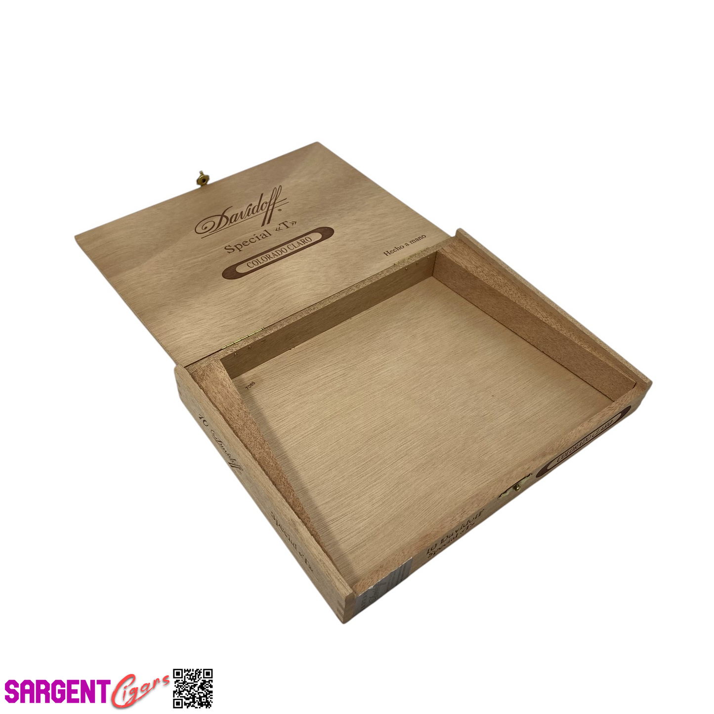 Davidoff Colorado Claro Special T Empty Wooden Cigar Box 8.75x6.75x1.25