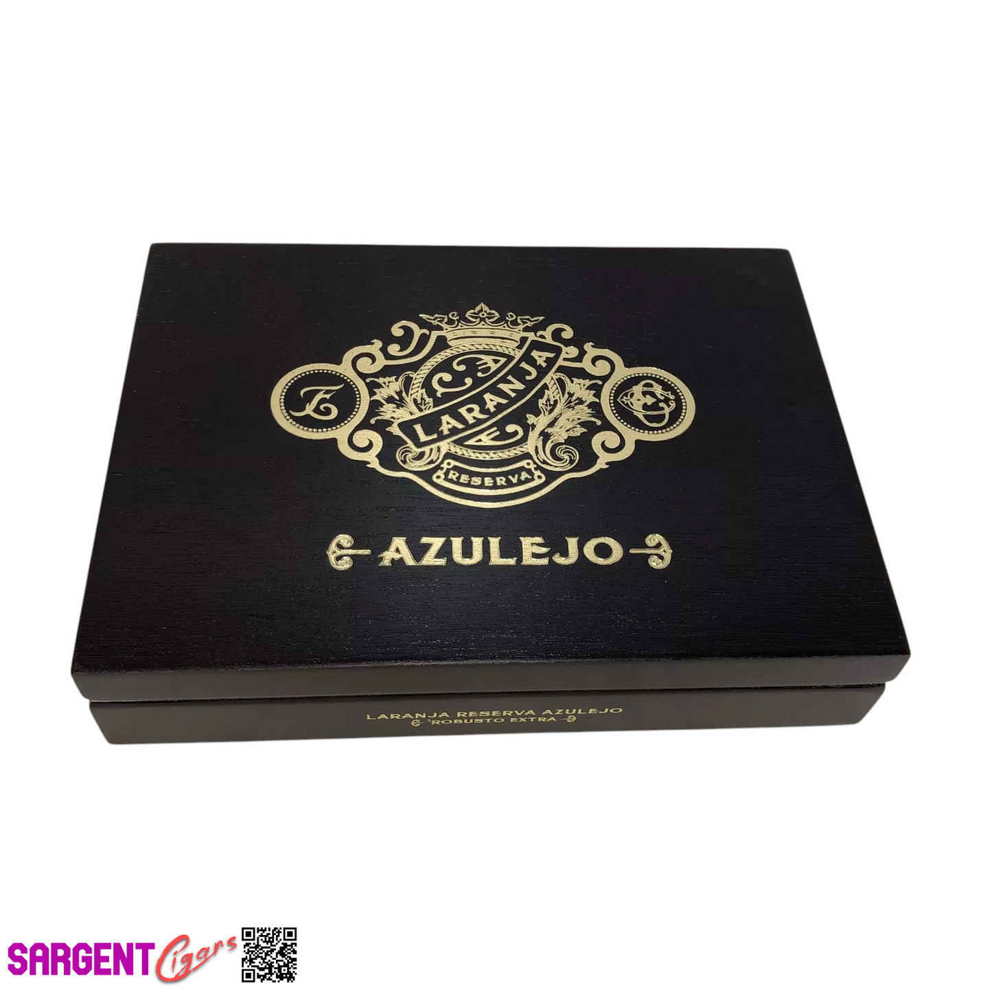 Espinosa Laranja Azulejo Robusto Extra Empty Wooden Cigar Box 9x6.5x2