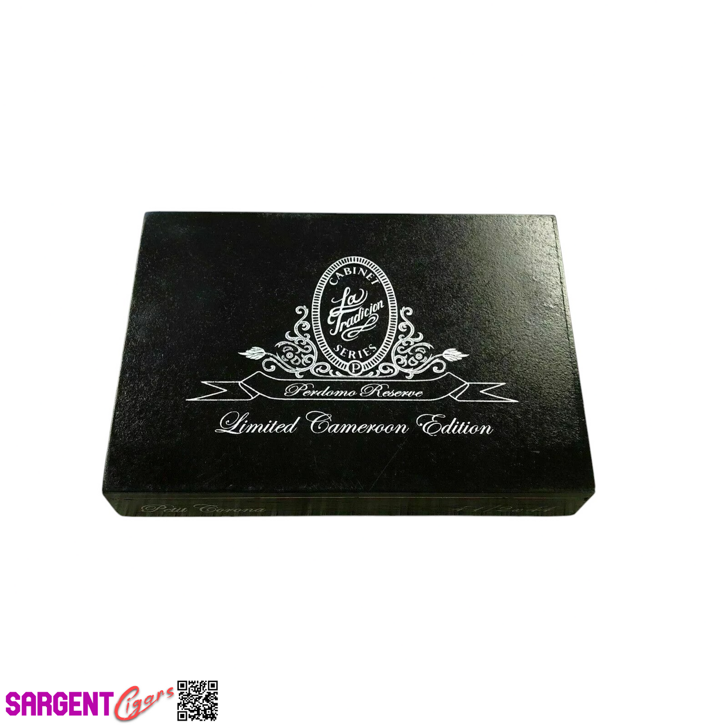 Perdomo Cameroon Empty Wooden Cigar Box 7.5x5.5x1