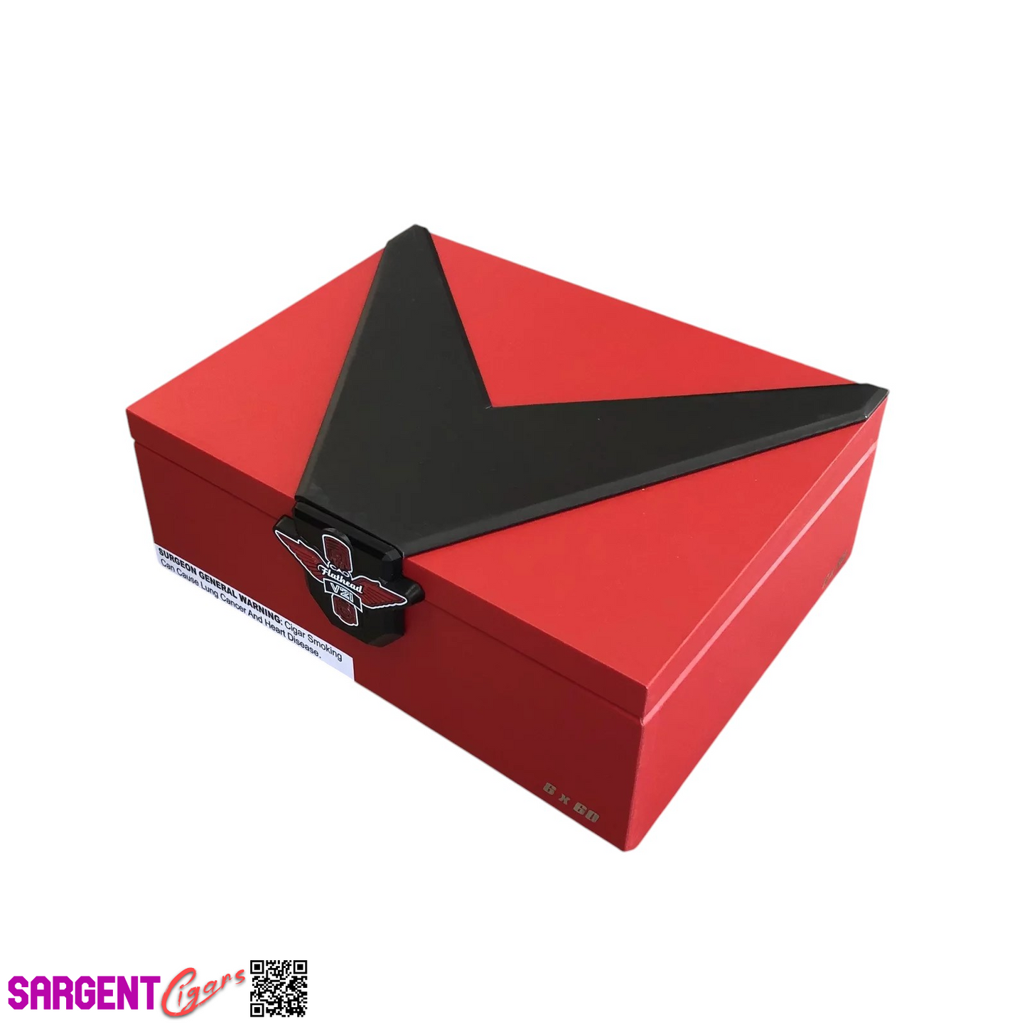 CAO Flathead V21 660 Empty Wooden Cigar Box 9.25x7x3.5