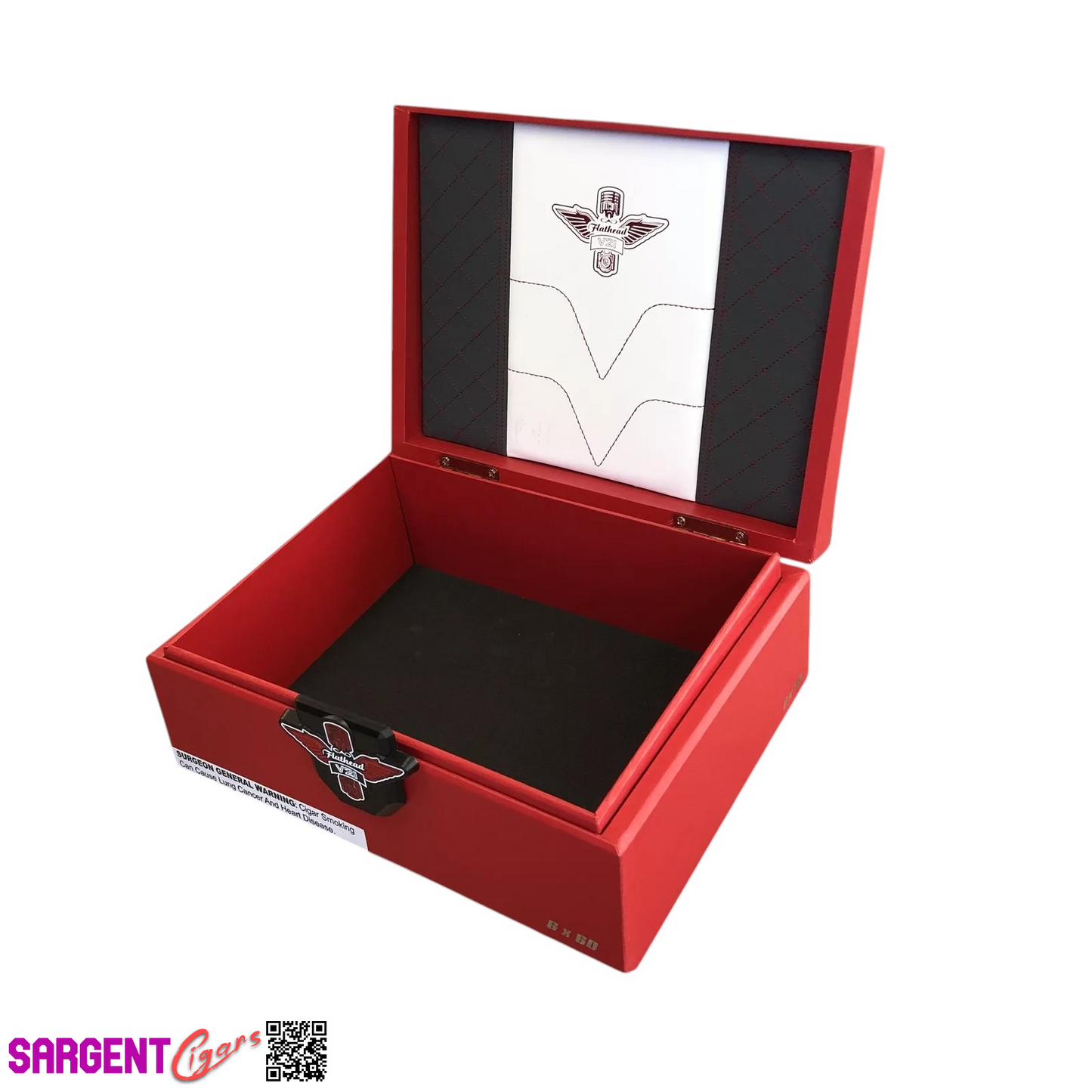 CAO Flathead V21 660 Empty Wooden Cigar Box 9.25x7x3.5