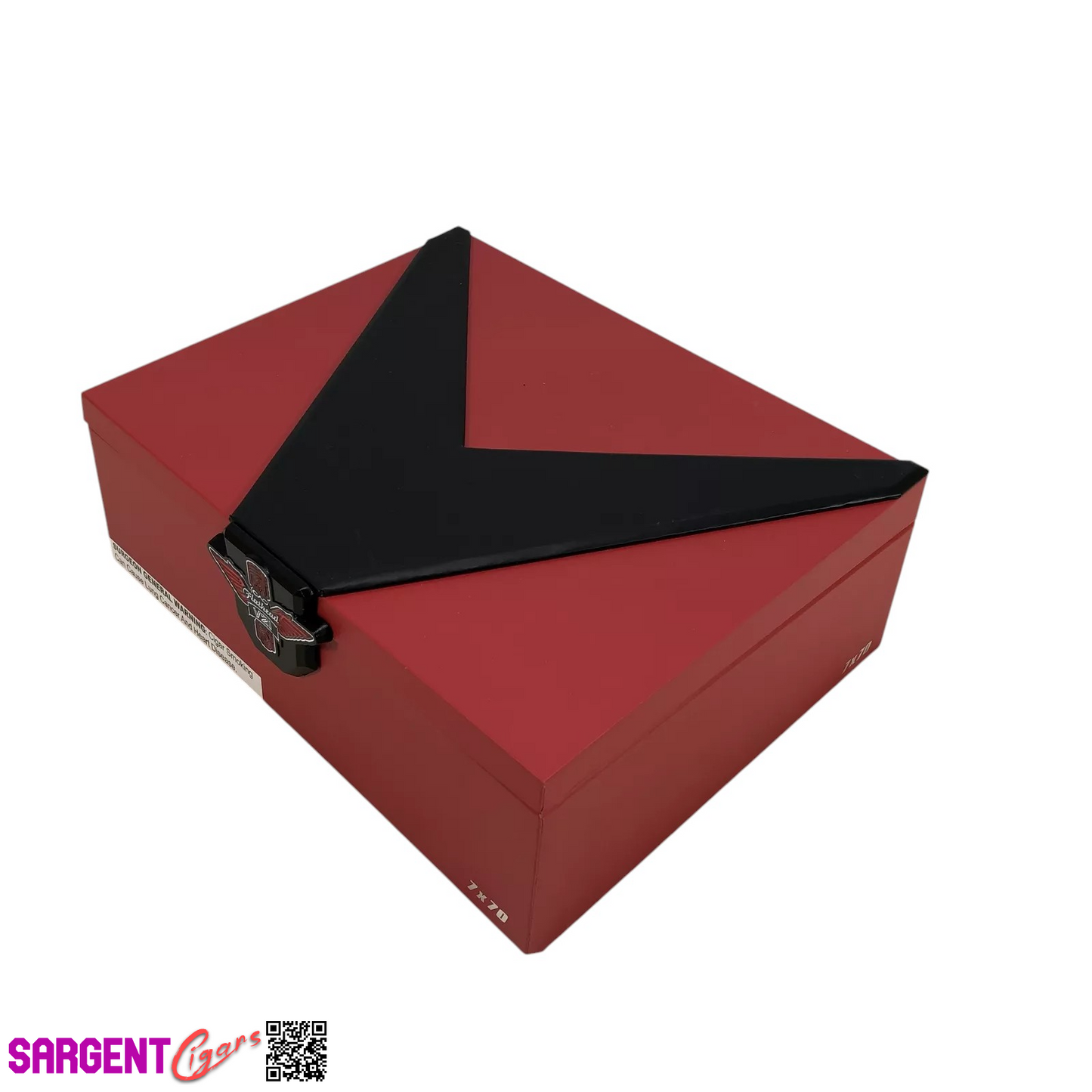 Cao Flathead V21 7x70 Empty Wooden Cigar Box 10.25x8x3.75