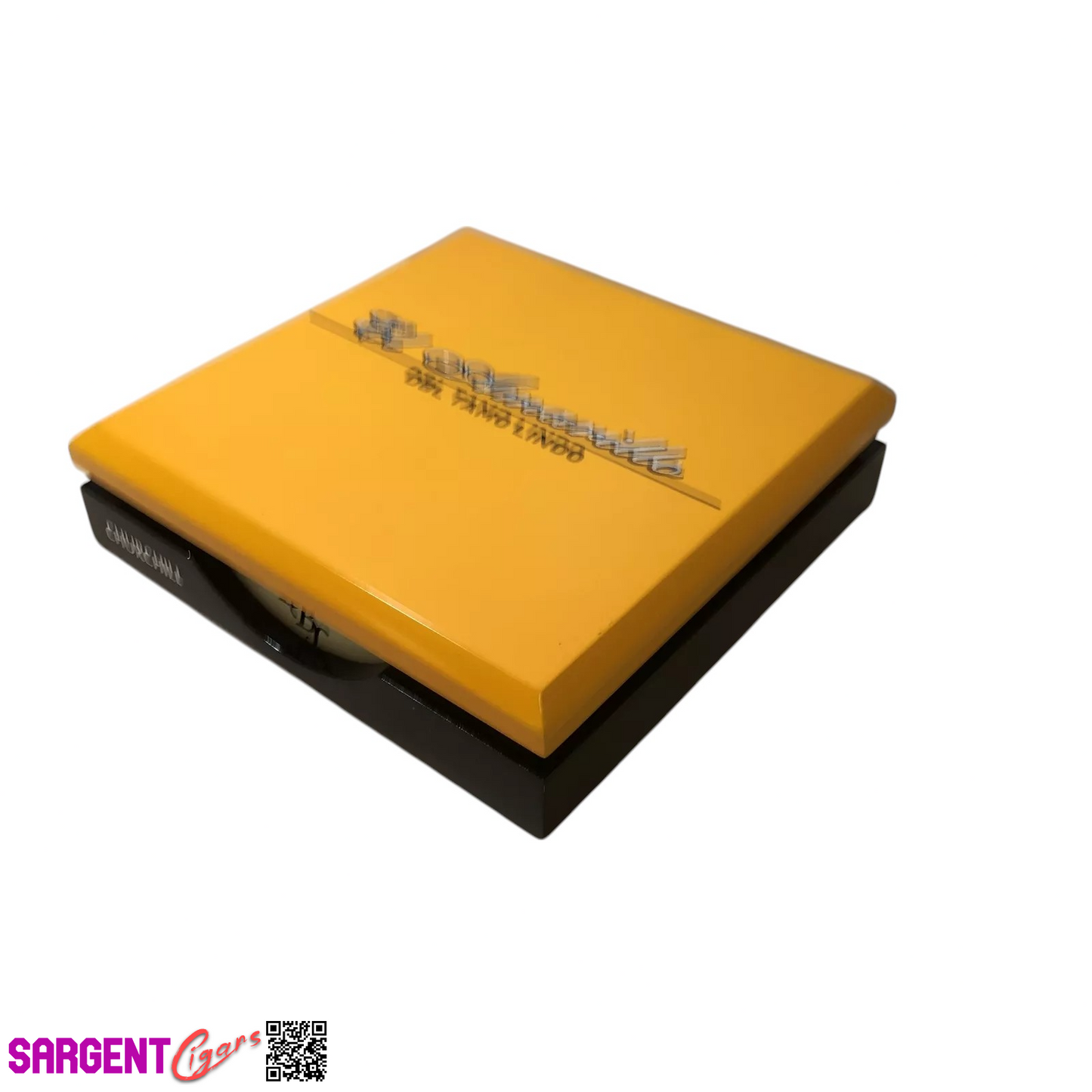 DBL Tamo Lindo El Amarillo Churchill Empty Wooden Cigar Box 8.5x8.25x2.25