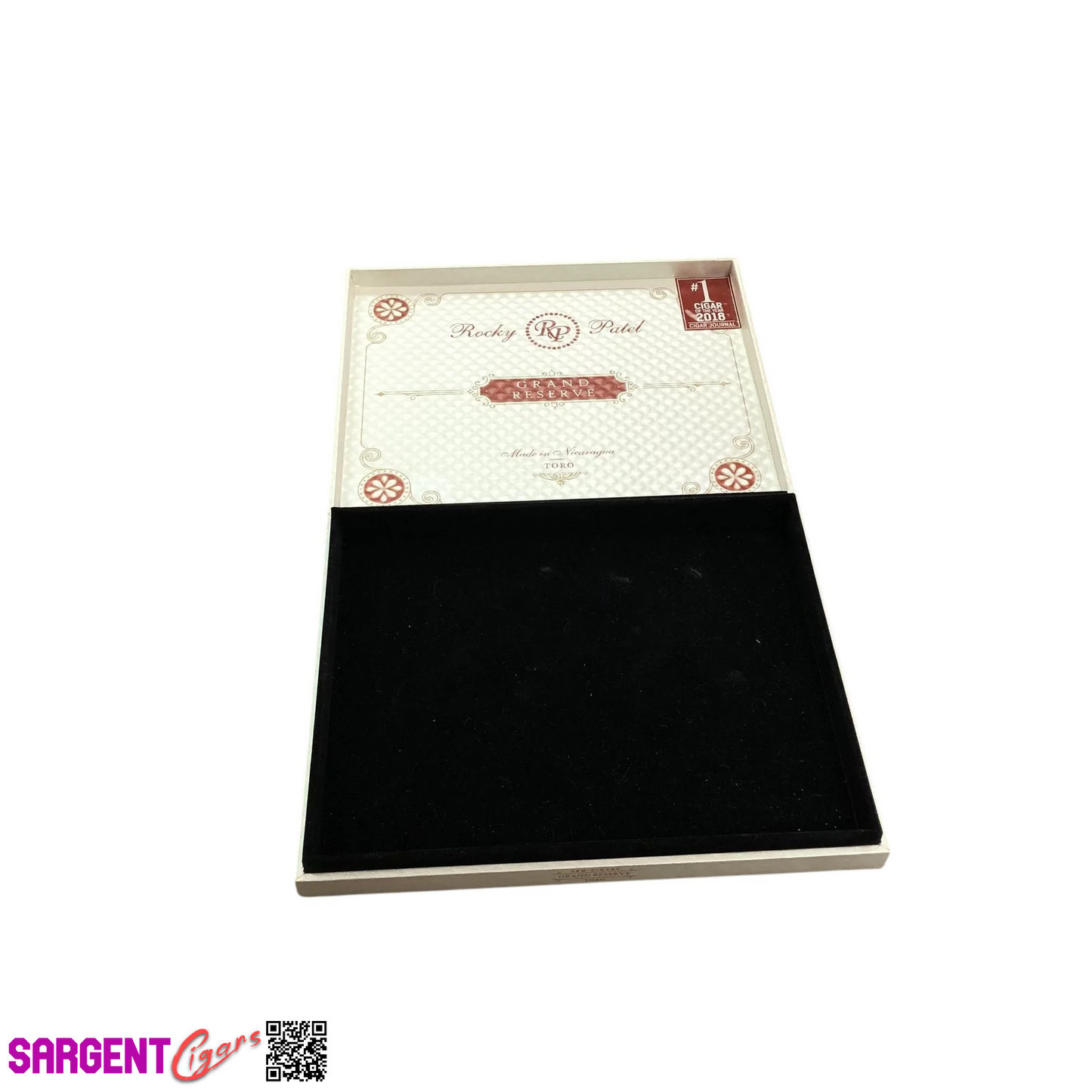 Rocky Patel Grand Reserve Toro Empty Cigar Box 8.75x7x1.25