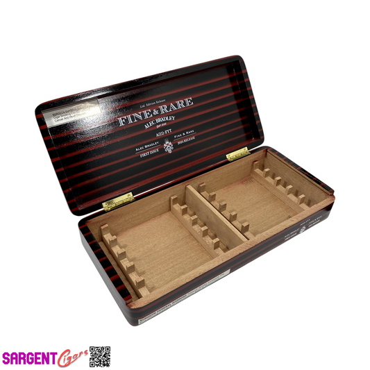 Alec Bradley Fine and Rare Empty Wooden Cigar Box 15.25x7x3.5