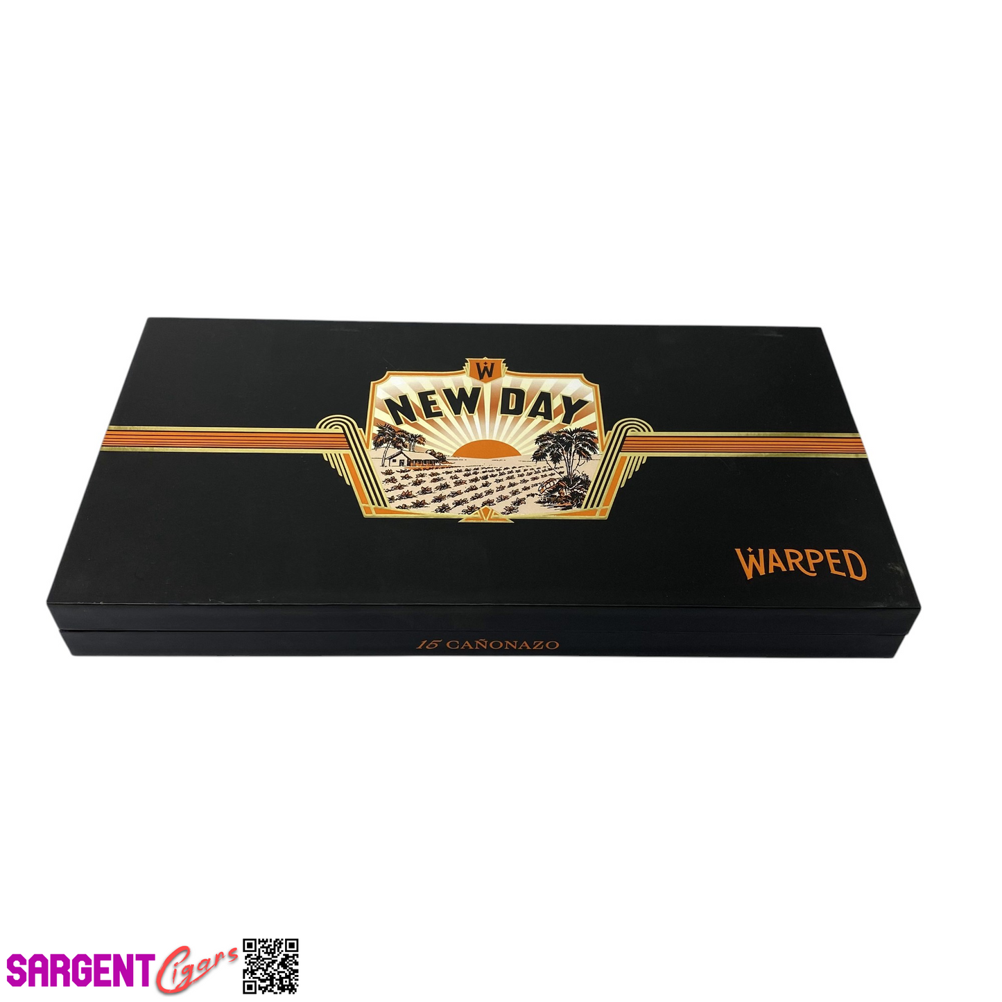 Warped New Day Canonazo Empty Cigar Box 13x6.75x1.25
