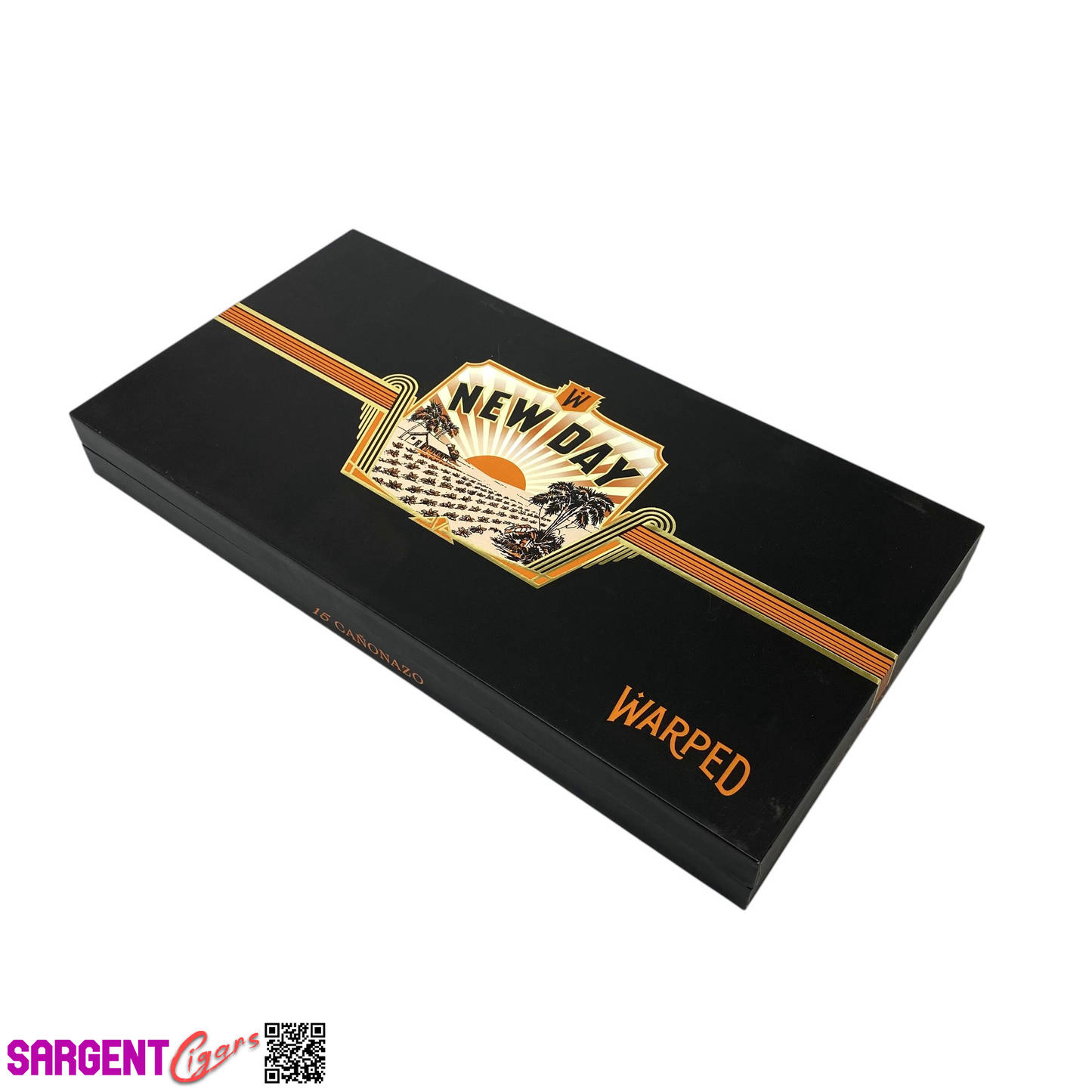 Warped New Day Canonazo Empty Cigar Box 13x6.75x1.25