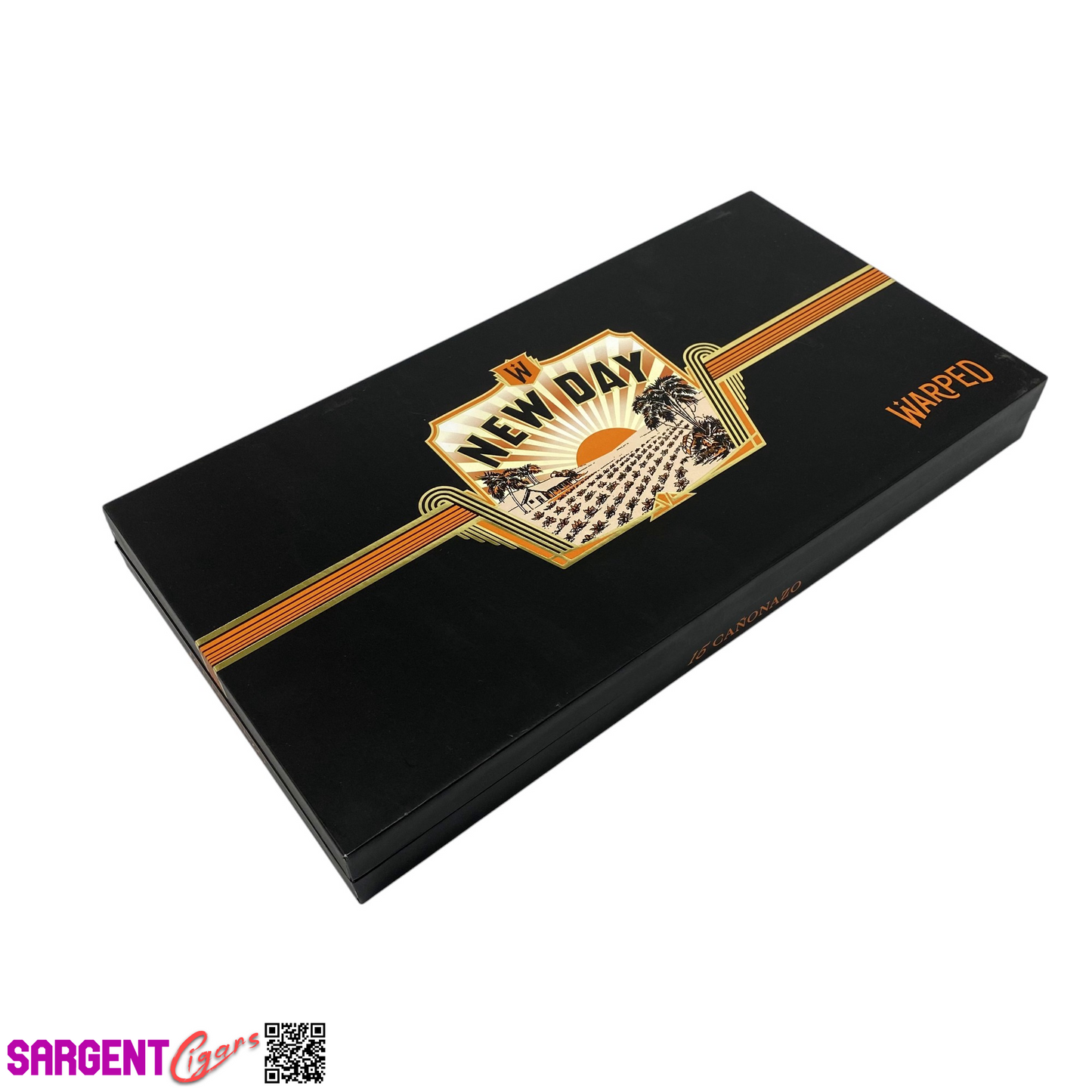 Warped New Day Canonazo Empty Cigar Box 13x6.75x1.25