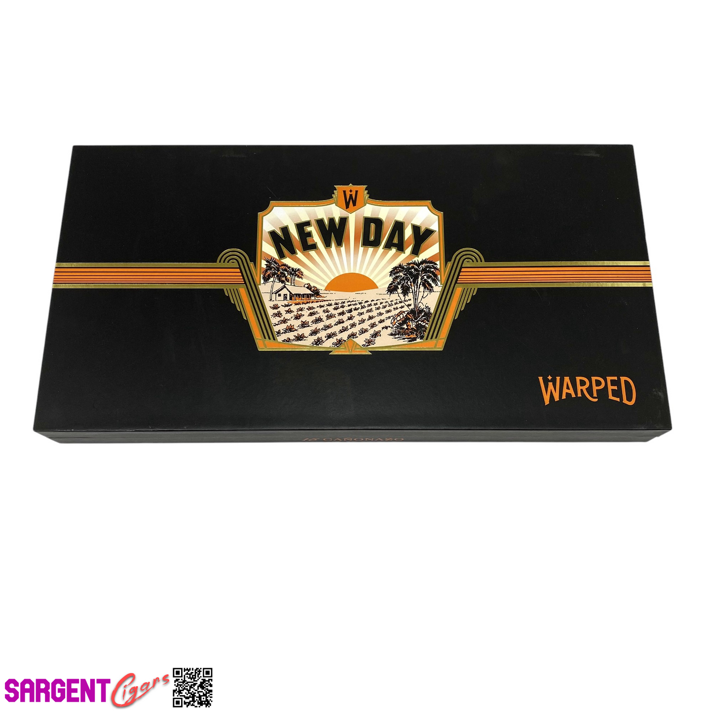 Warped New Day Canonazo Empty Cigar Box 13x6.75x1.25