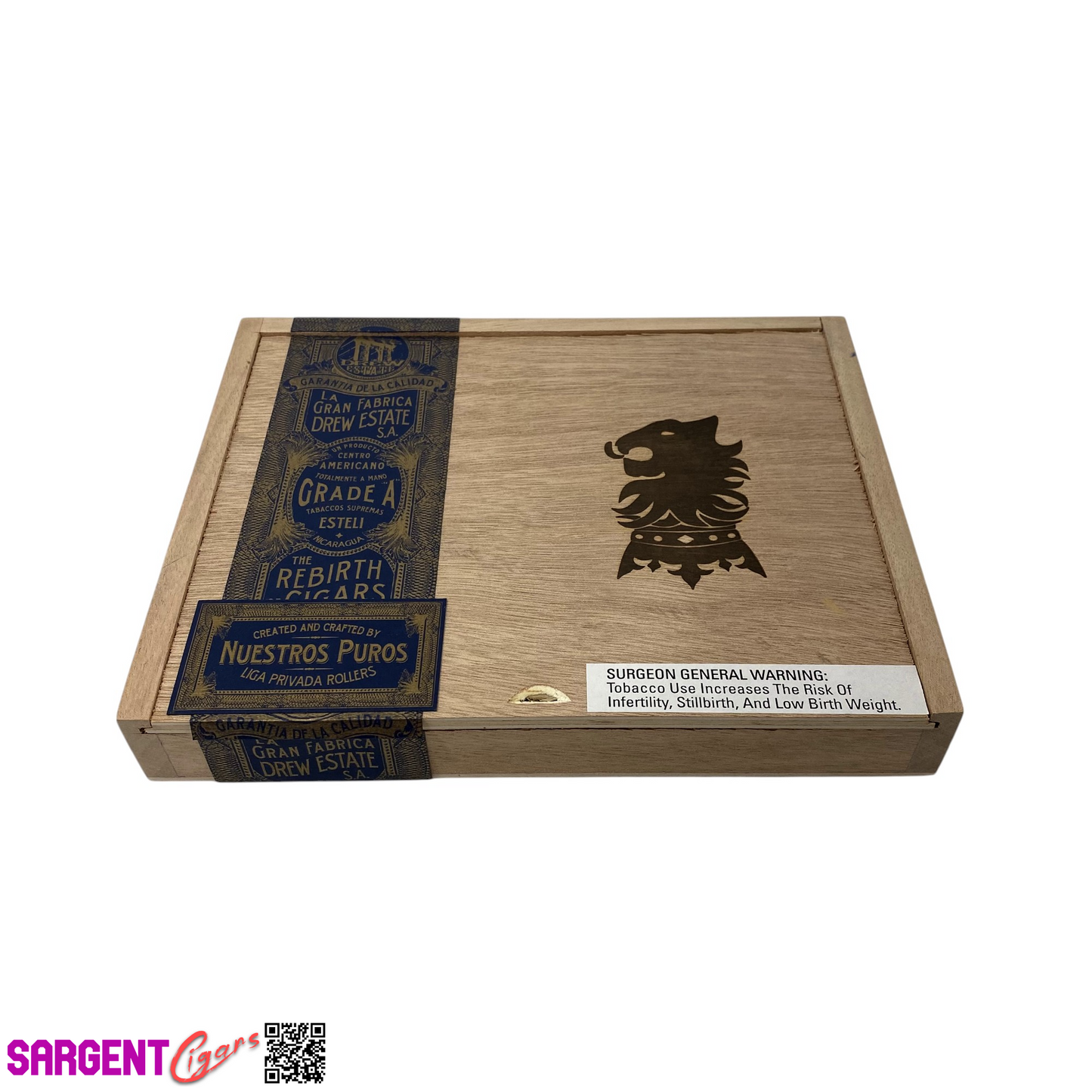 Undercrown Maduro Toro Especial Empty Wooden Cigar Box 8.75x7x1.25