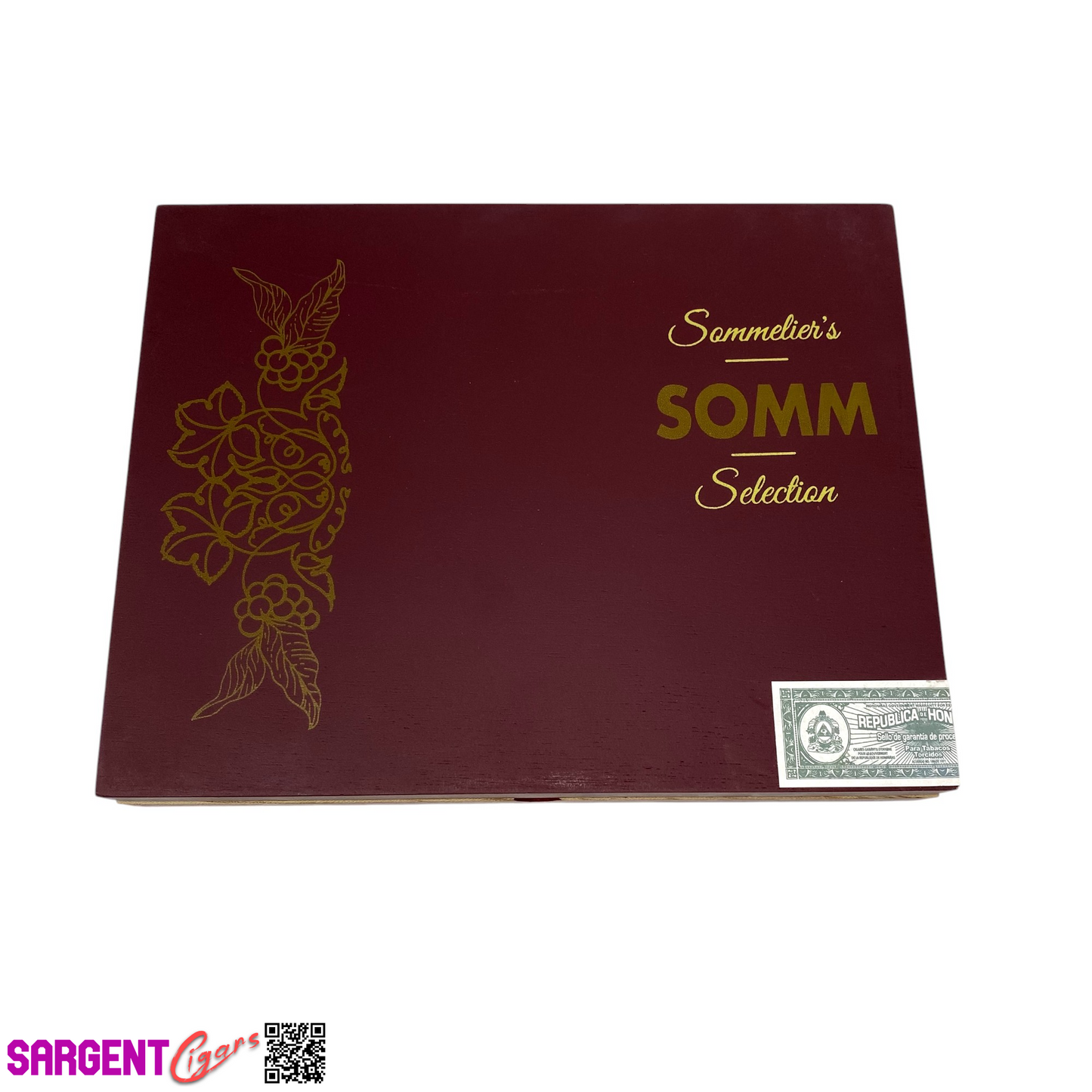 Somm BDX Toro Empty Wooden Cigar Box 9x7x1.25