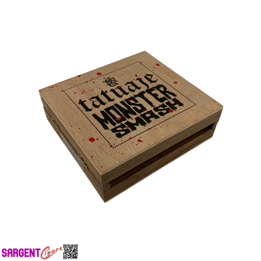 Tatuaje Monster Smash Empty Wooden Cigar Box 6.5x6x2.25