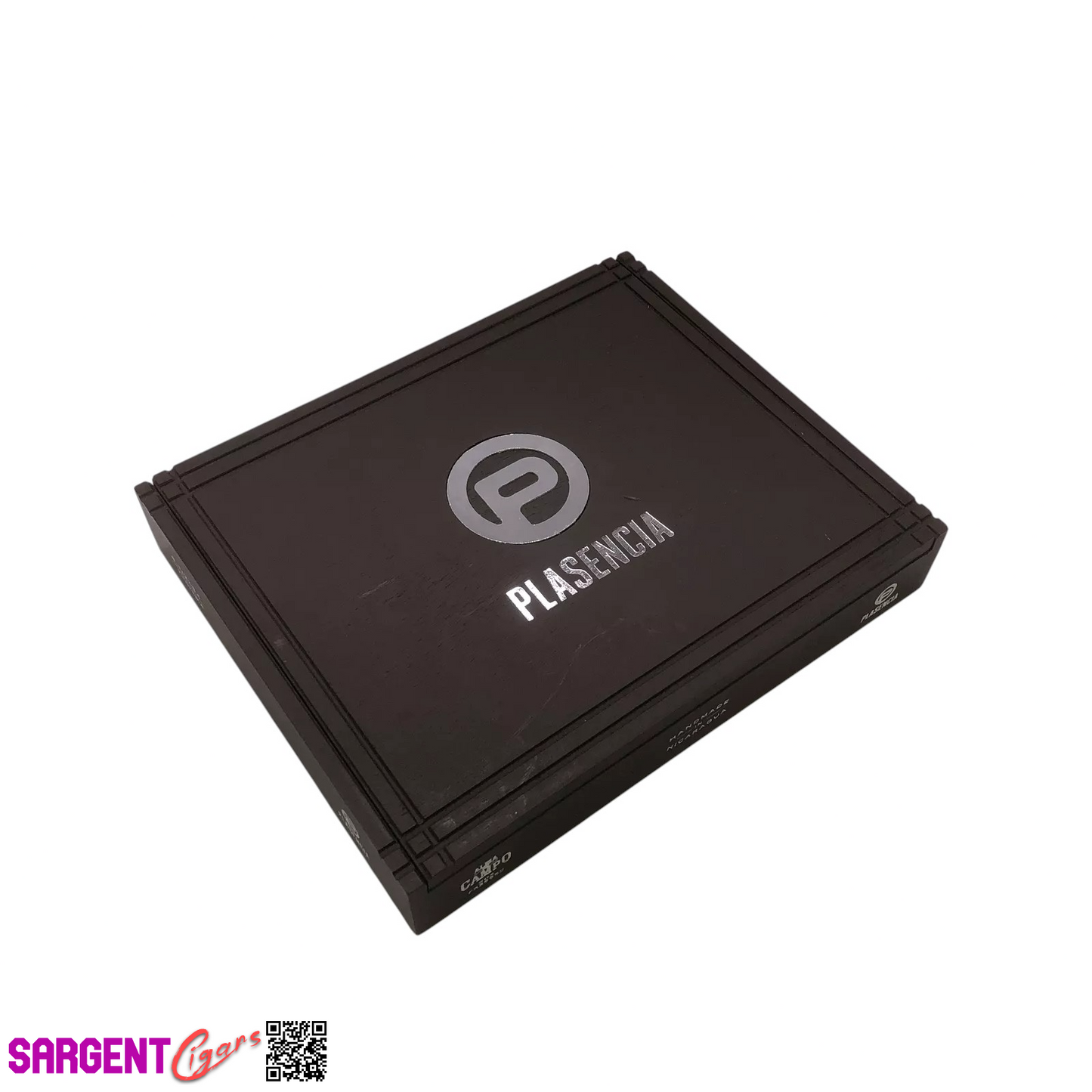 Plasencia Alma Del Campo Travesia Brown Empty Wooden Cigar Box 10x8.25x1.5