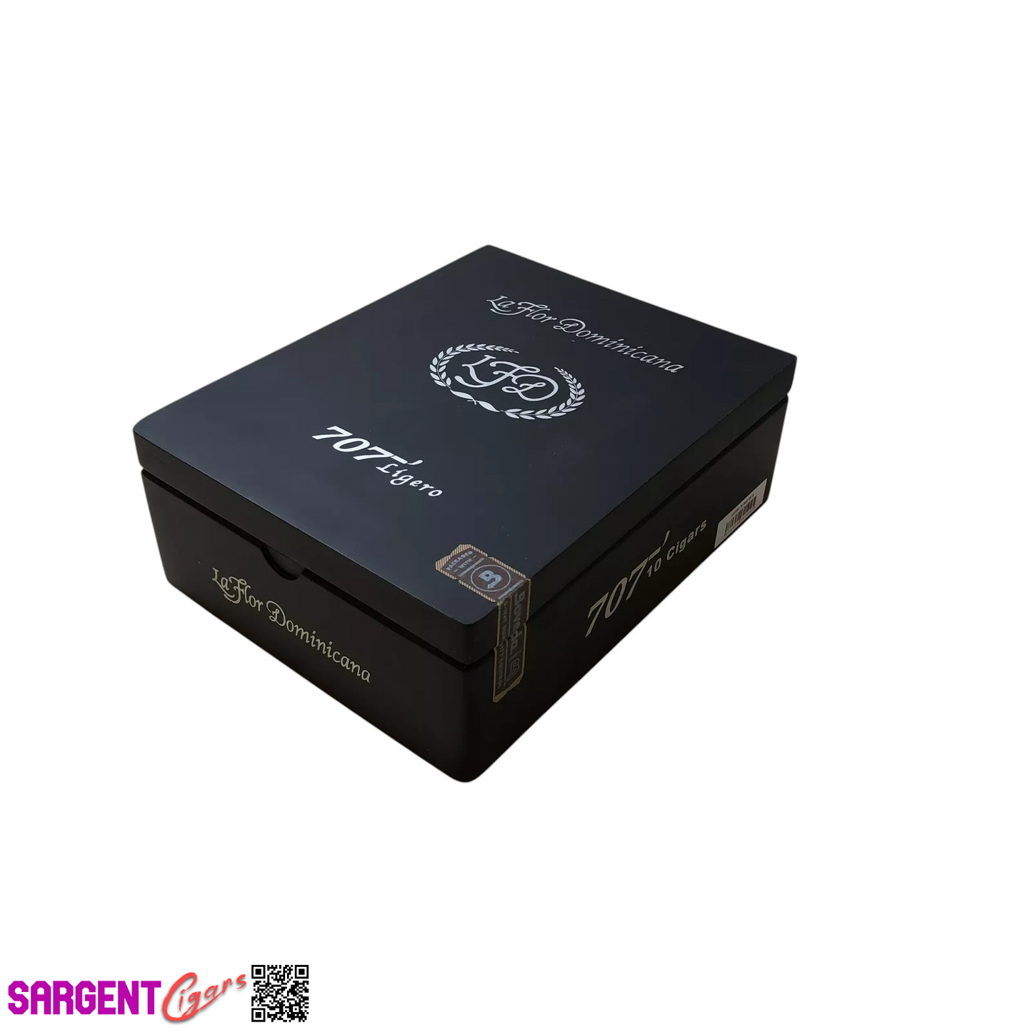 LFD 707 Empty Wooden Cigar Box 6x7.5x2.75