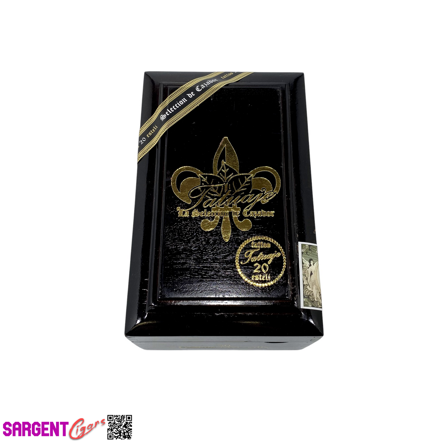 Tatuaje Grand Merveille Empty Wooden Cigar Box 4.5x7.5x3.75