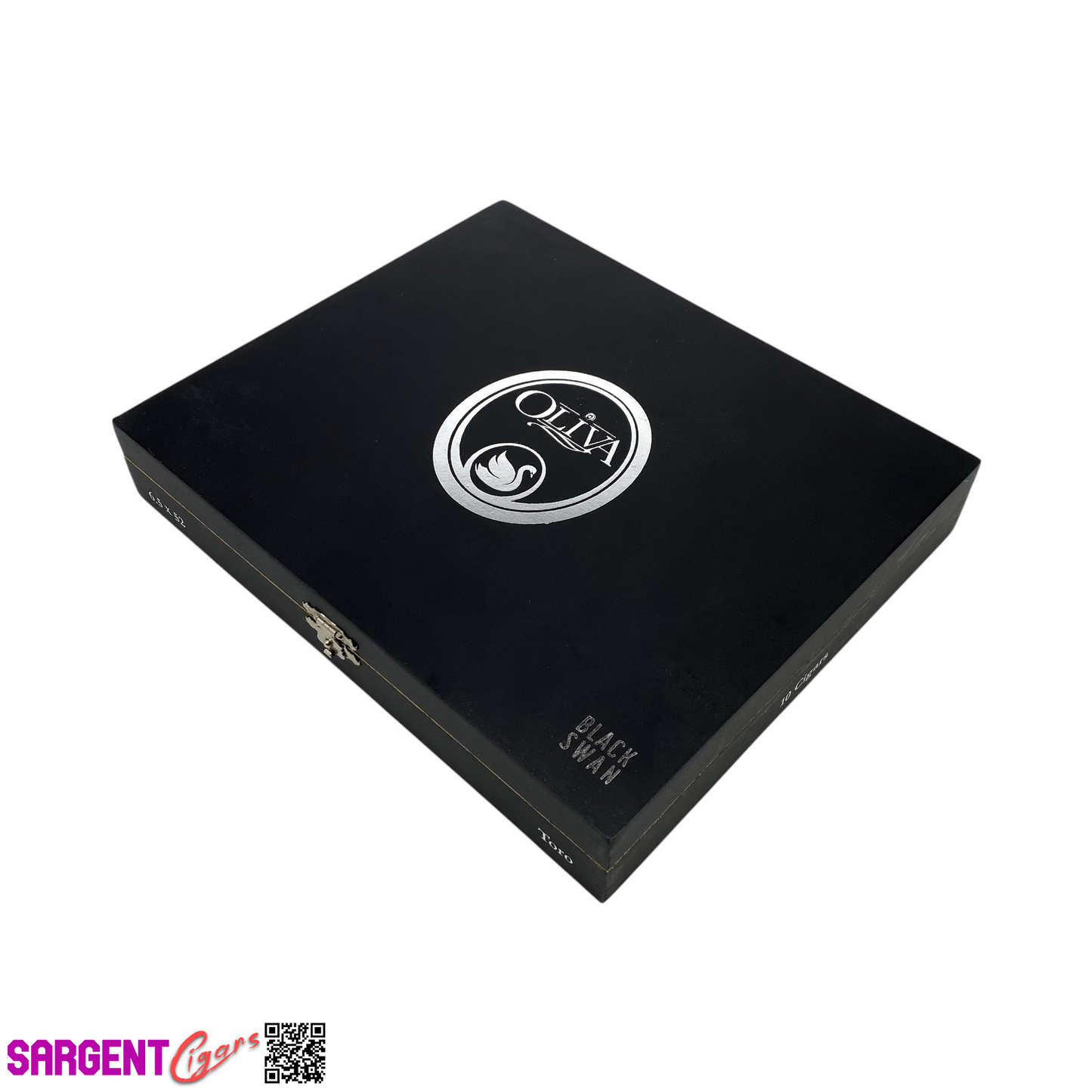 Oliva Black Swan Toro Empty Wooden Cigar Box 9x7.5x1.5
