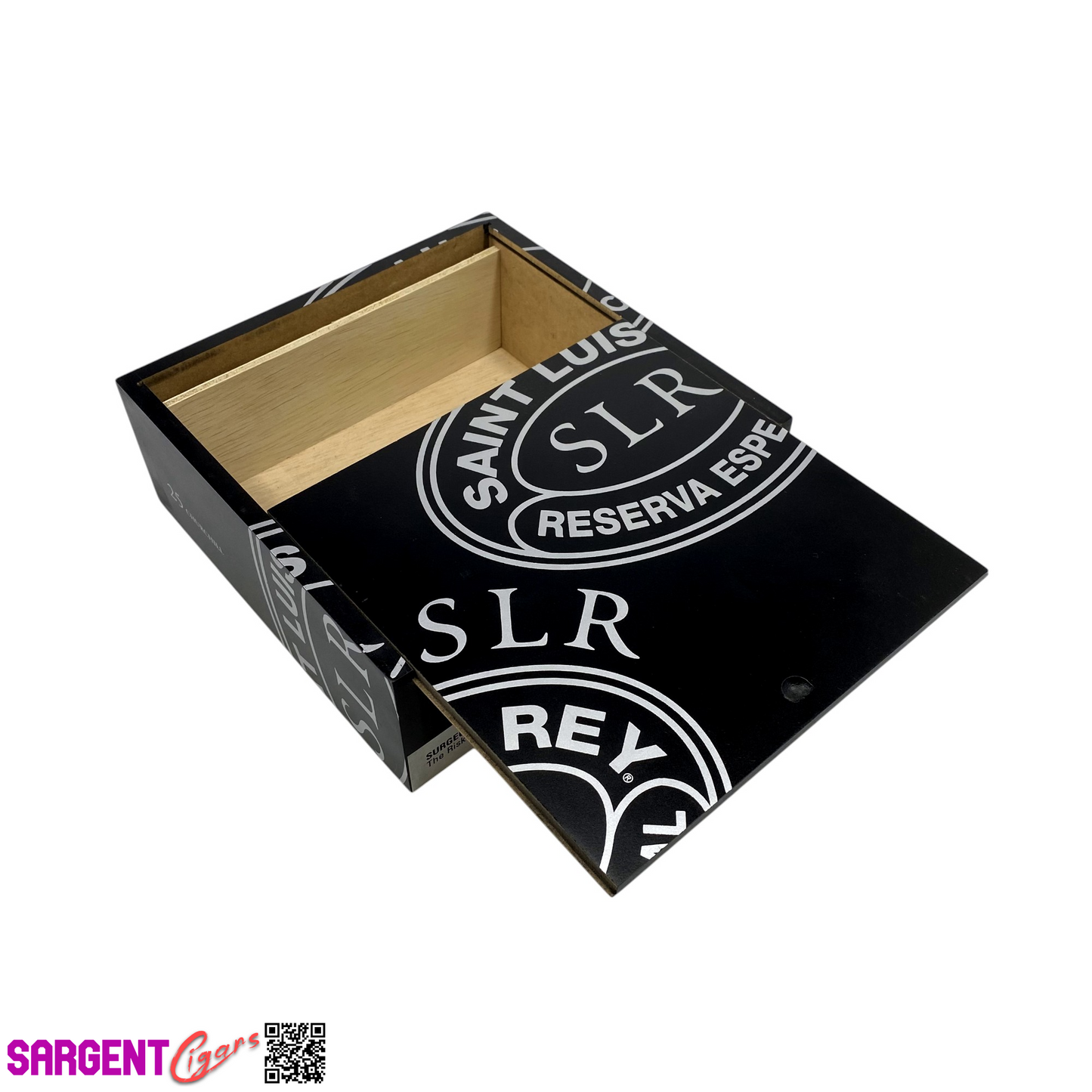 Saint Luis Rey Maduro Churchill Empty Wooden Cigar Box 8.25x8.25x3