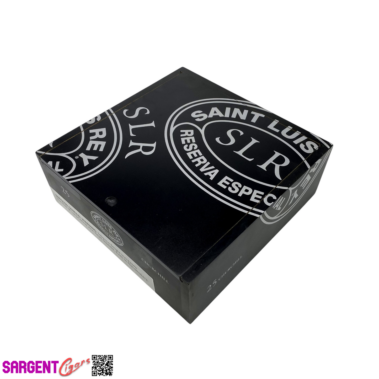 Saint Luis Rey Maduro Churchill Empty Wooden Cigar Box 8.25x8.25x3