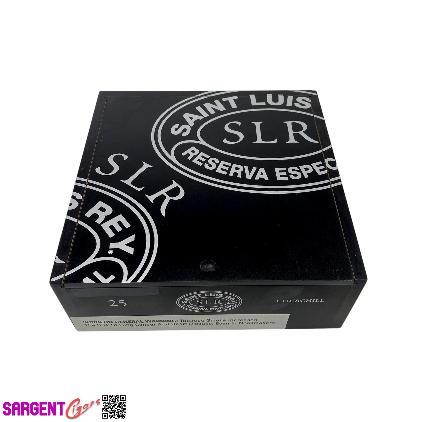 Saint Luis Rey Maduro Churchill Empty Wooden Cigar Box 8.25x8.25x3