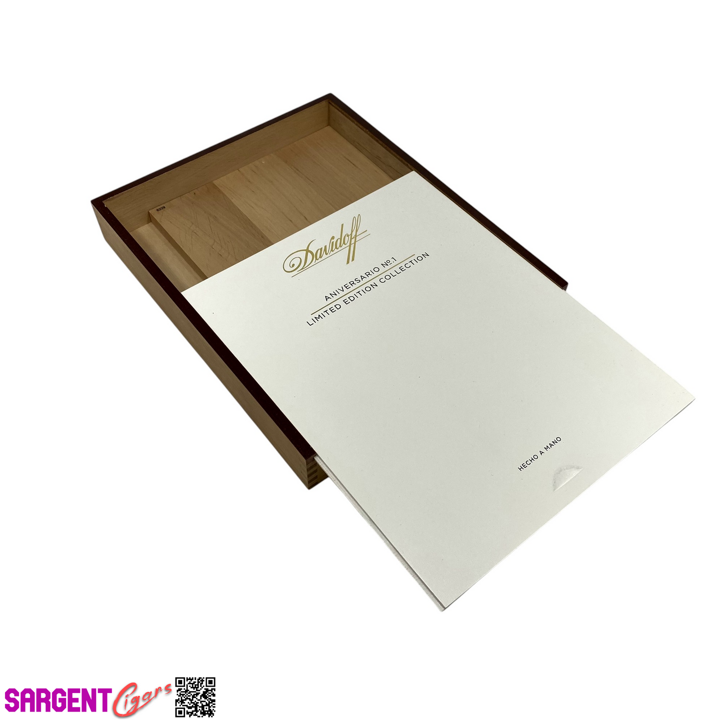 Davidoff Anniversario No1 Limited Edition Empty Wooden Cigar Box 8.5x10.5x1.5