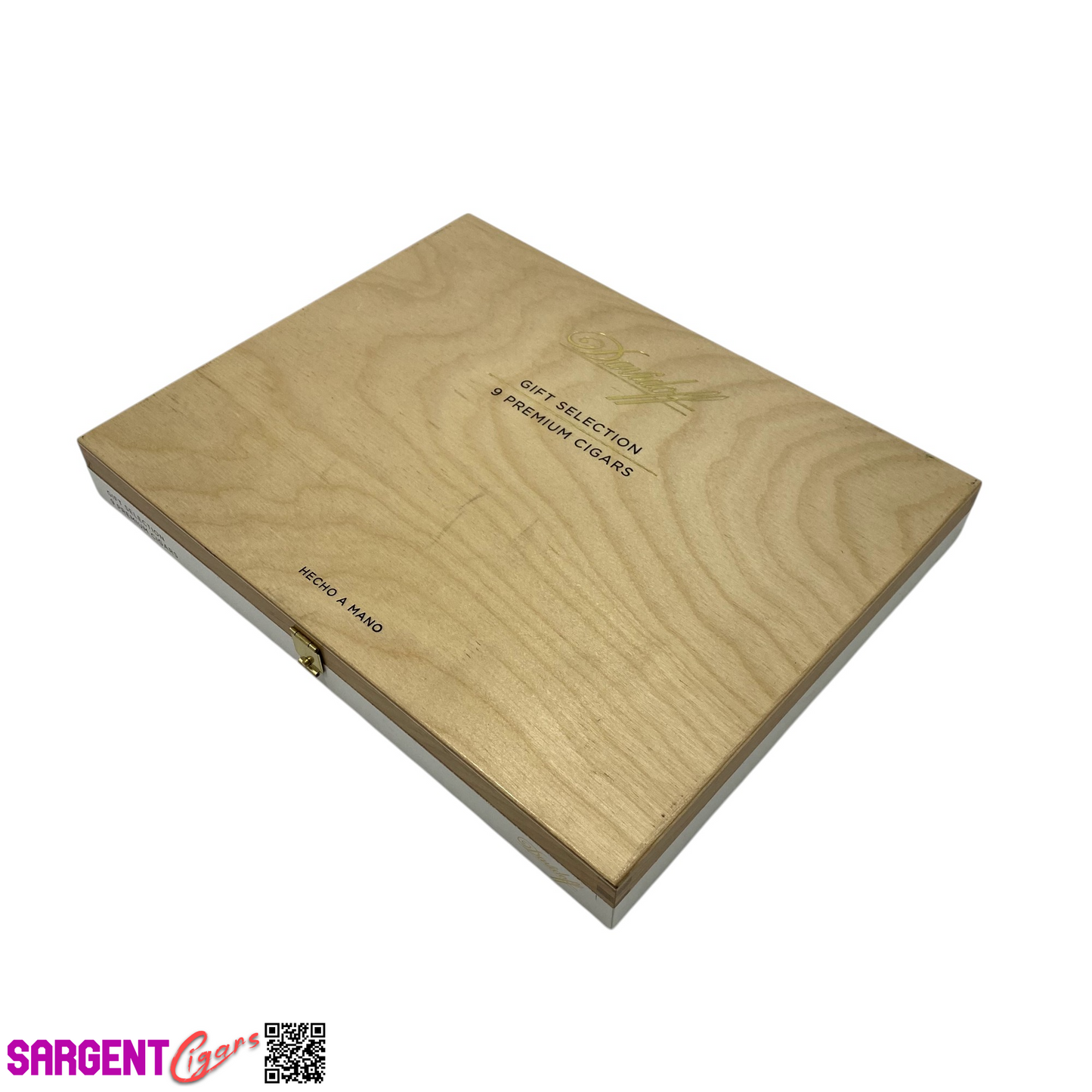 Davidoff Empty Wooden Cigar Box 10.75x8.5x1.25