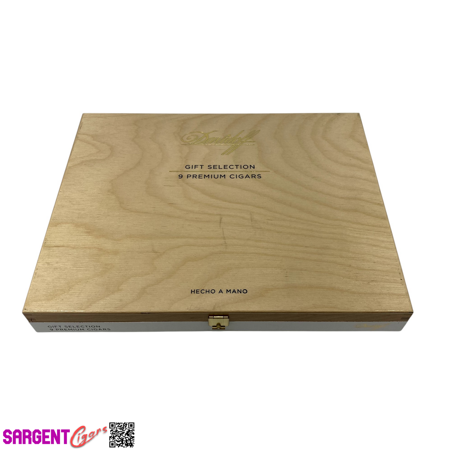 Davidoff Empty Wooden Cigar Box 10.75x8.5x1.25