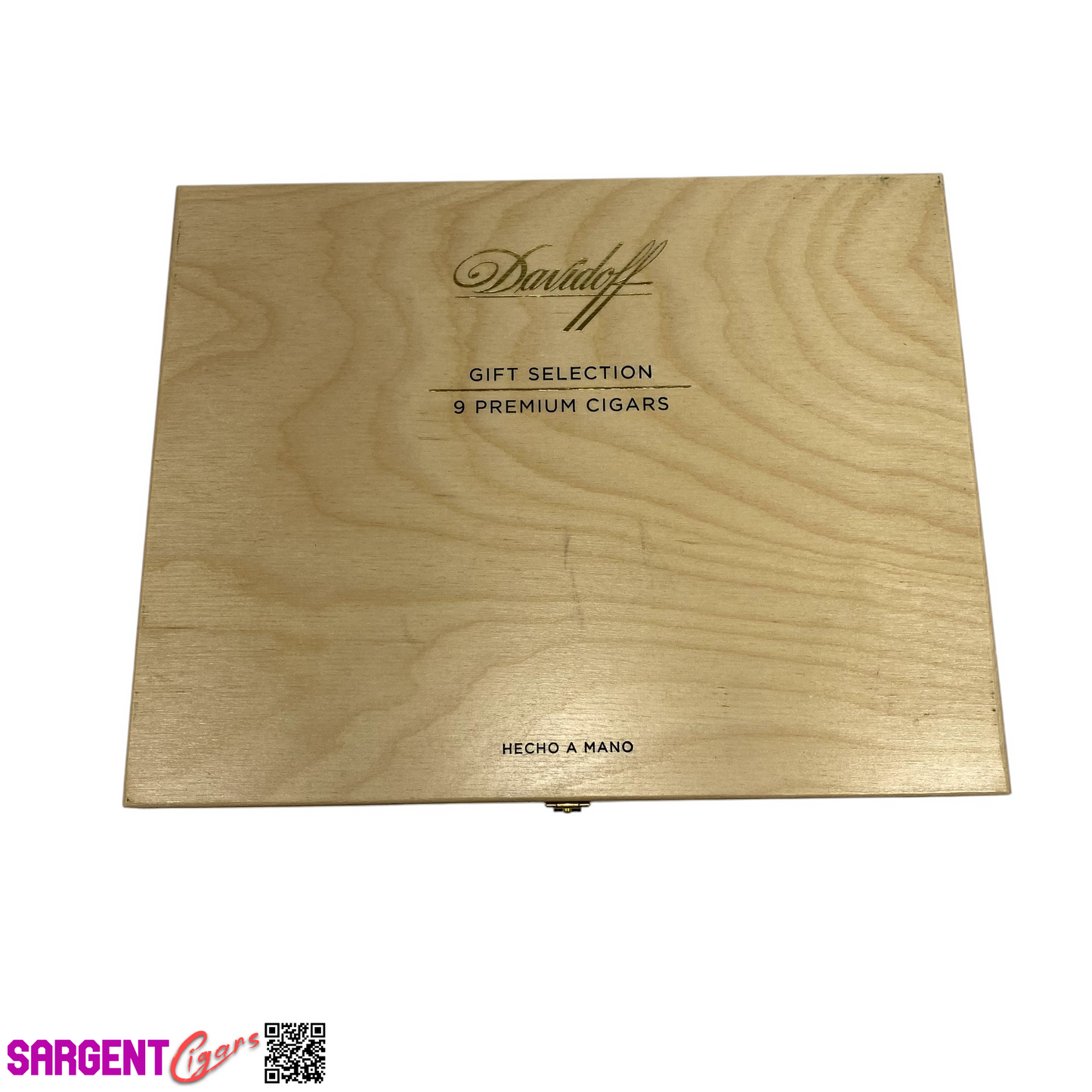 Davidoff Empty Wooden Cigar Box 10.75x8.5x1.25