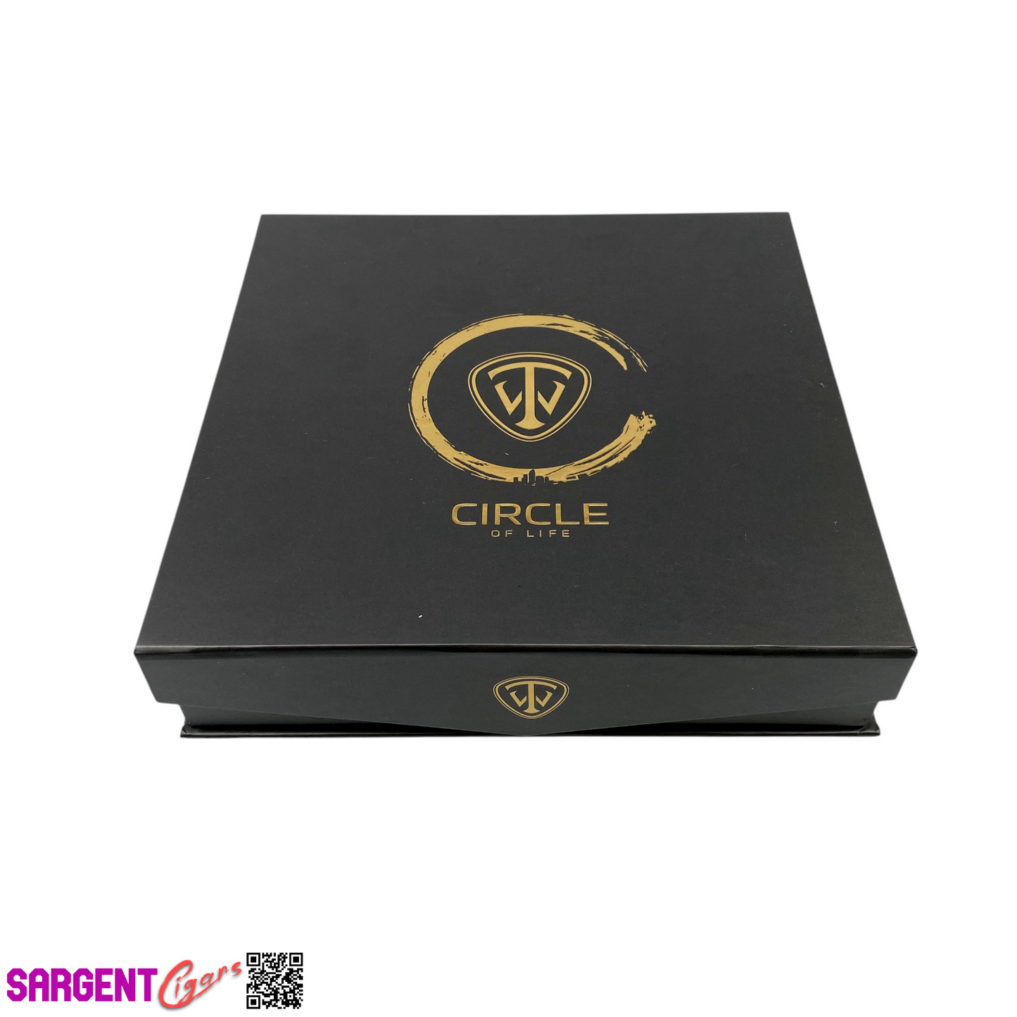 West Tampa Circle of Life Toro Empty Cigar Box 8.75x8.5x2