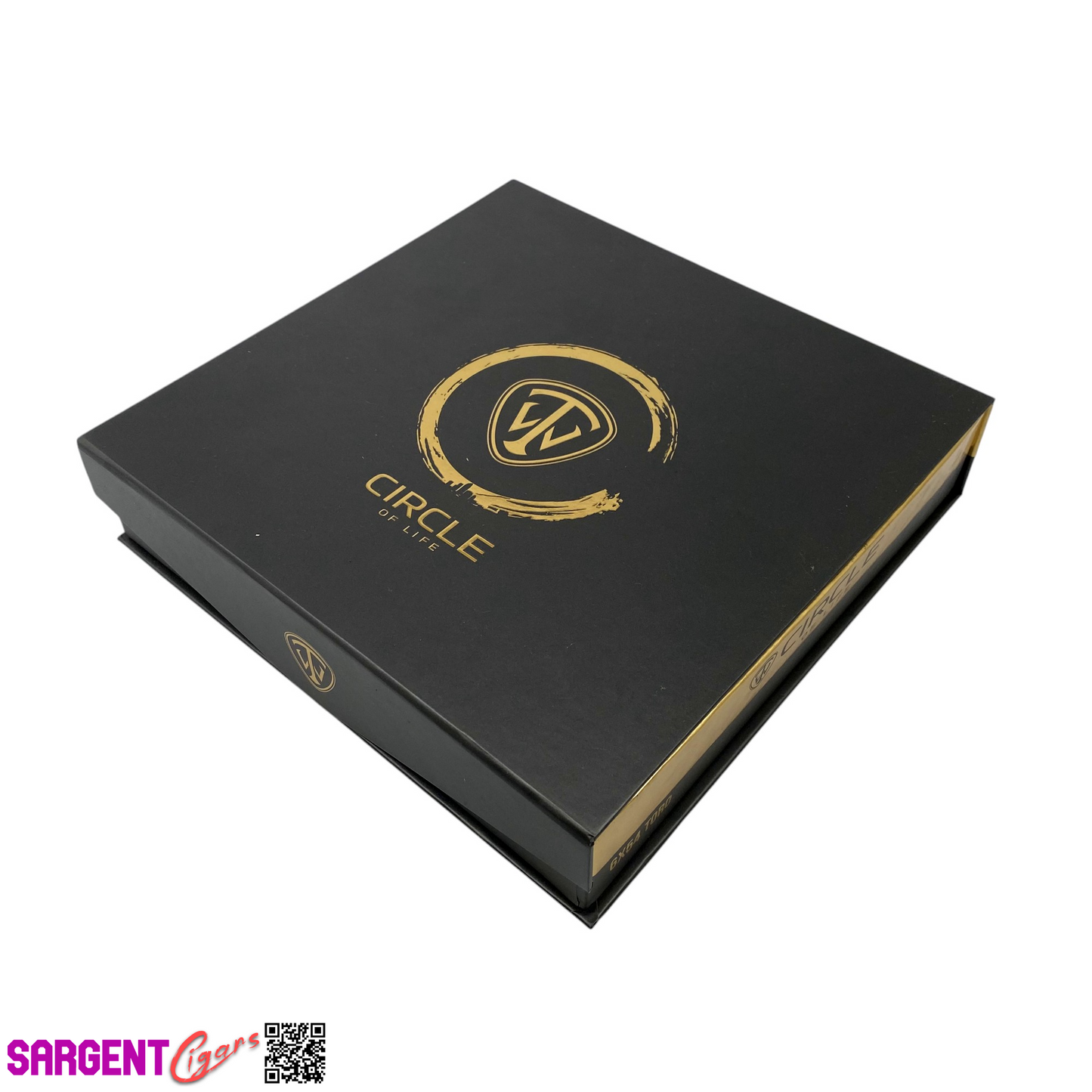 West Tampa Circle of Life Toro Empty Cigar Box 8.75x8.5x2