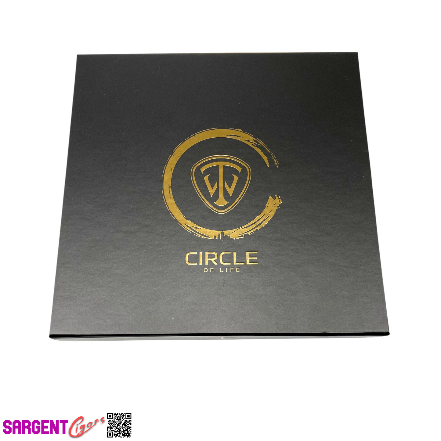 West Tampa Circle of Life Toro Empty Cigar Box 8.75x8.5x2