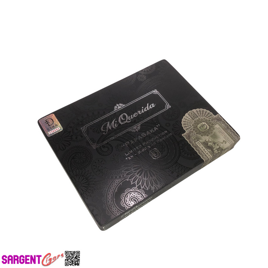 Mi Querida Papasaka Empty Wooden Cigar Box 9.25x7.25x1