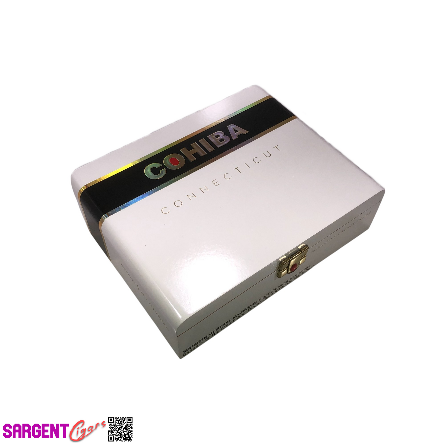 Cohiba Connecticut Robusto Empty Wooden Cigar Box 8.5x6.75x2.5