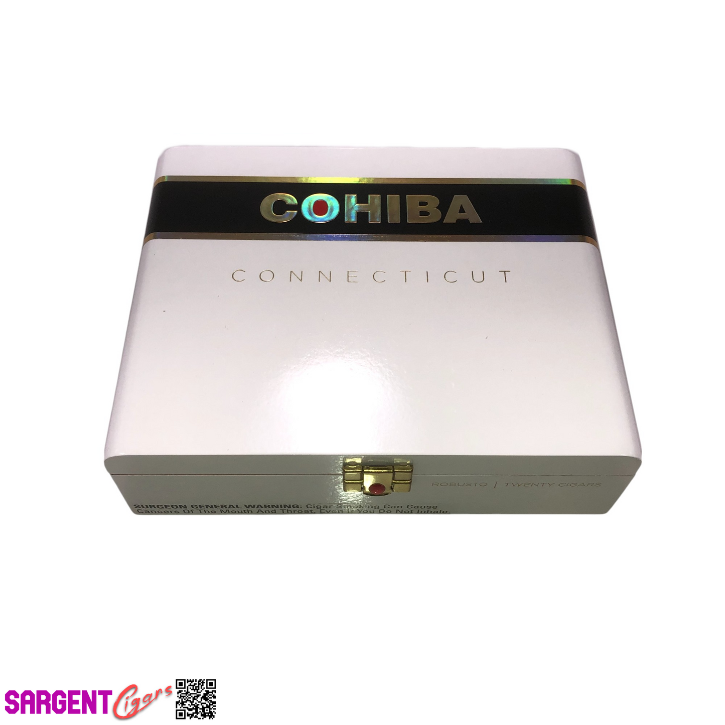 Cohiba Connecticut Robusto Empty Wooden Cigar Box 8.5x6.75x2.5