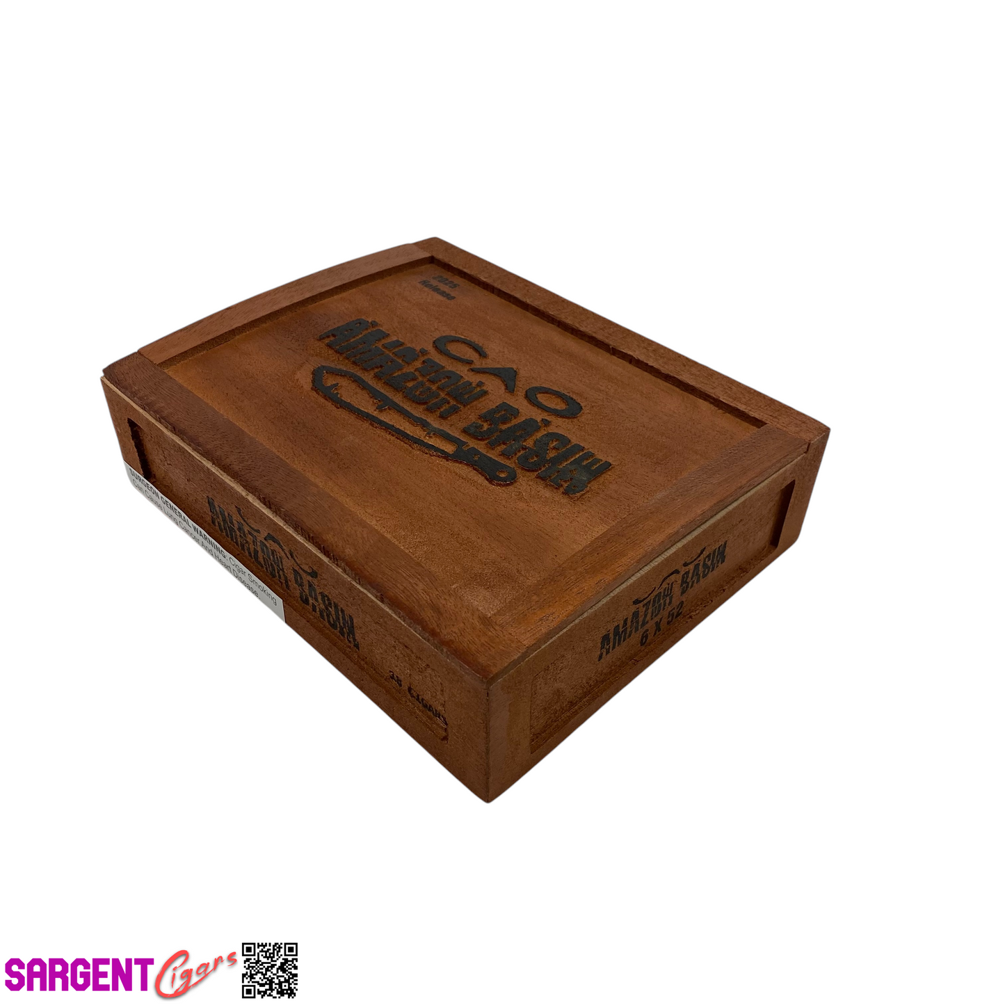 Cao Amazon Basin 2025 Empty Wooden Cigar Box 8.75x7x2.25