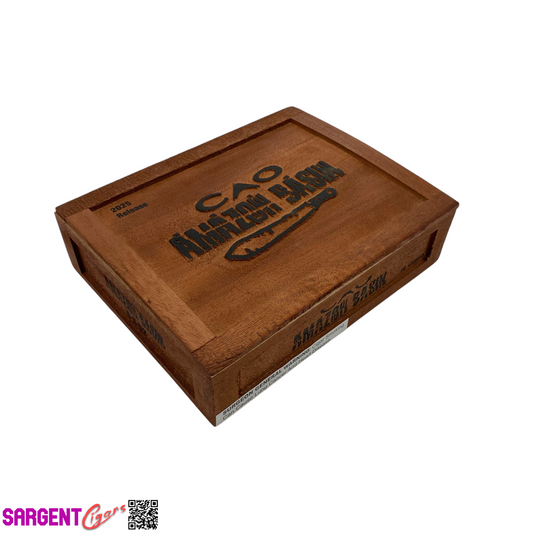 Cao Amazon Basin 2025 Empty Wooden Cigar Box 8.75x7x2.25