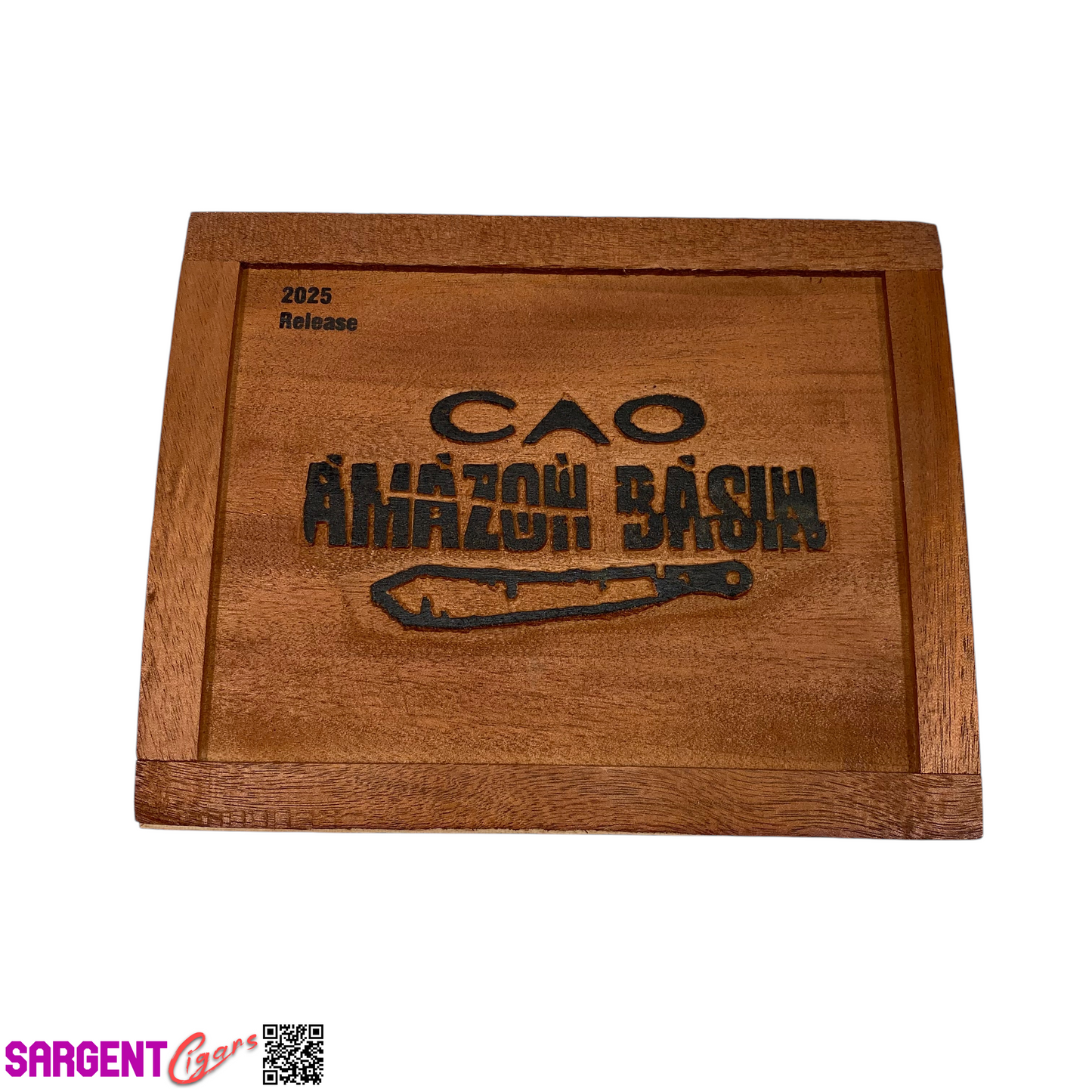 Cao Amazon Basin 2025 Empty Wooden Cigar Box 8.75x7x2.25