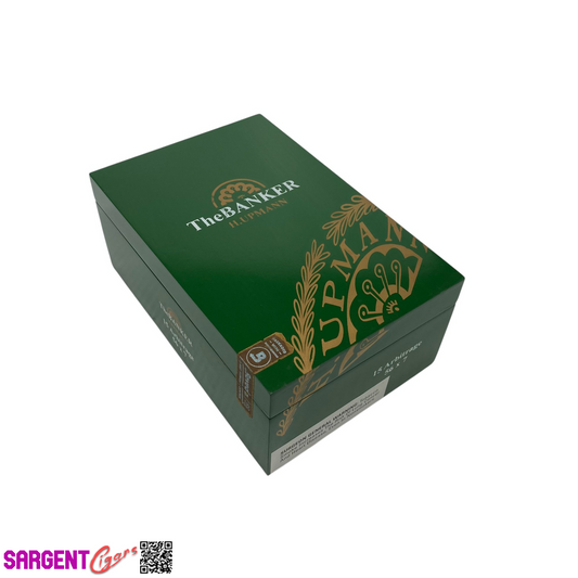 H Upmann The Banker Arbitrage Empty Wooden Cigar Box 5x8x3.25