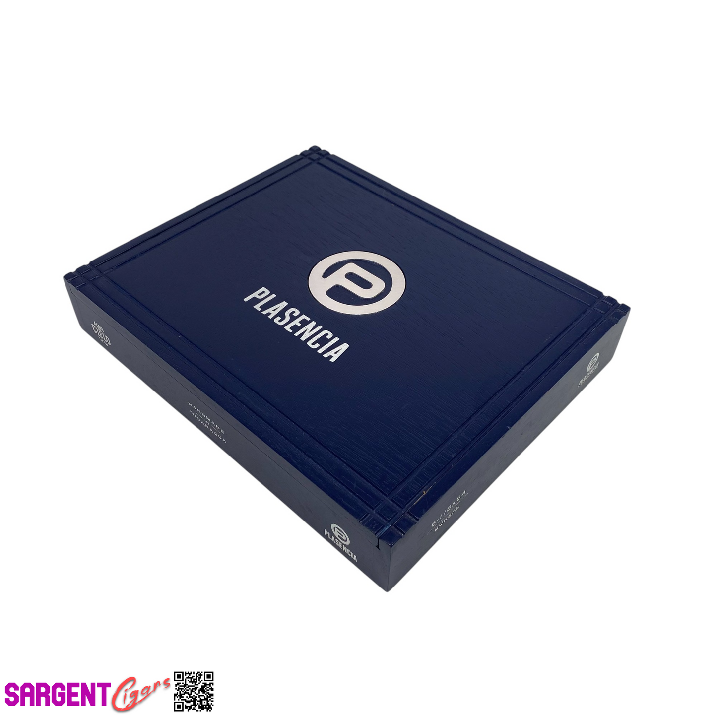 Plasencia Alma Cielo Boreal Empty Wooden Cigar Box 10x8.25x1.5