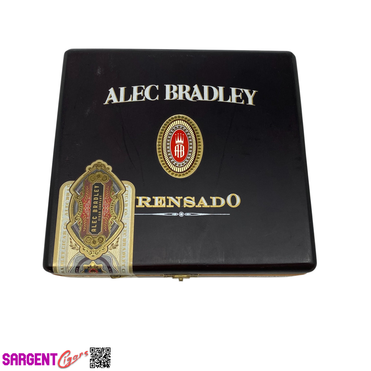 Alec Bradley Prensado Gran Toro Empty Wooden Cigar Box 7.5x7x2.5