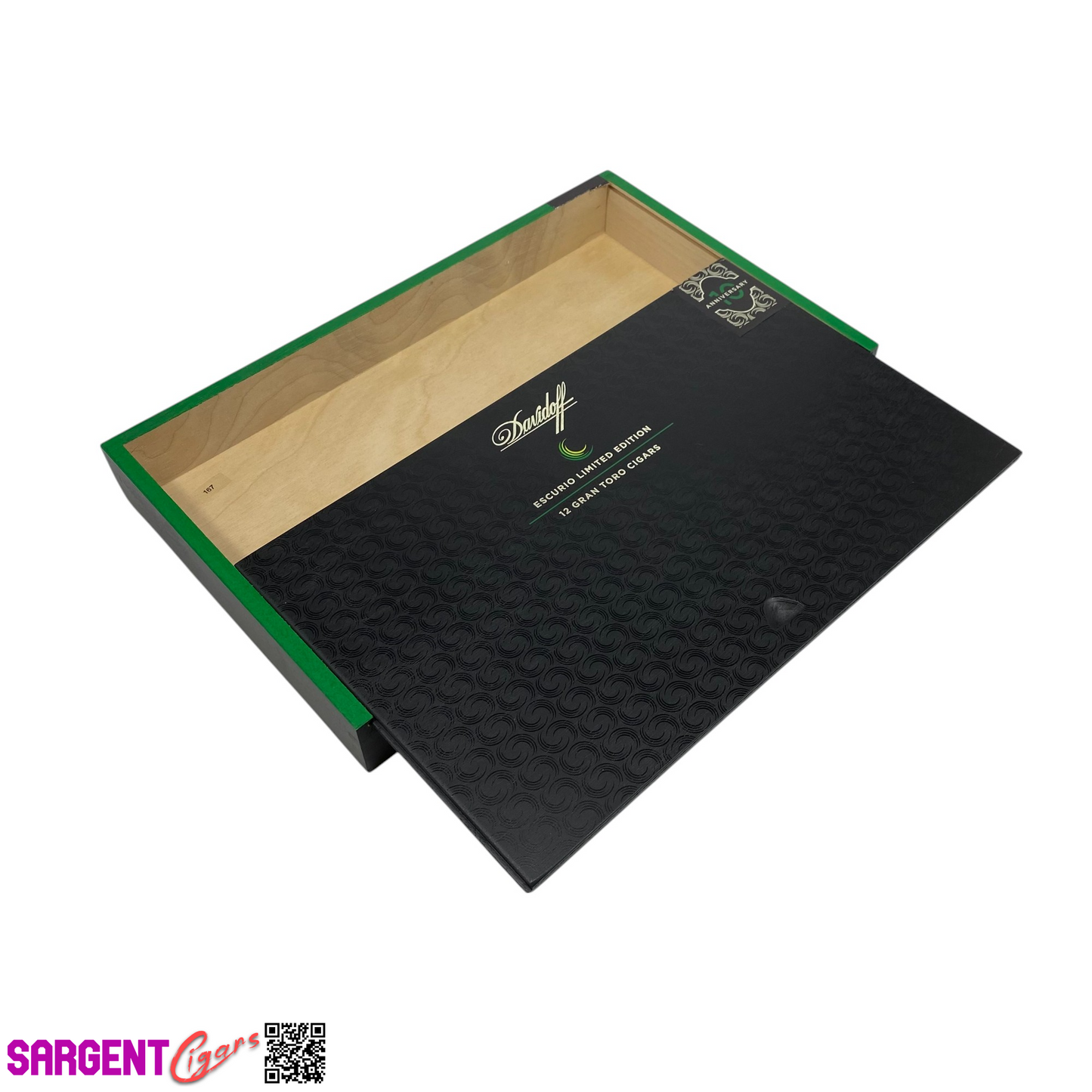 Davidoff Escurio Gran Toro Empty Wooden Cigar Box 11x6.75x1.5