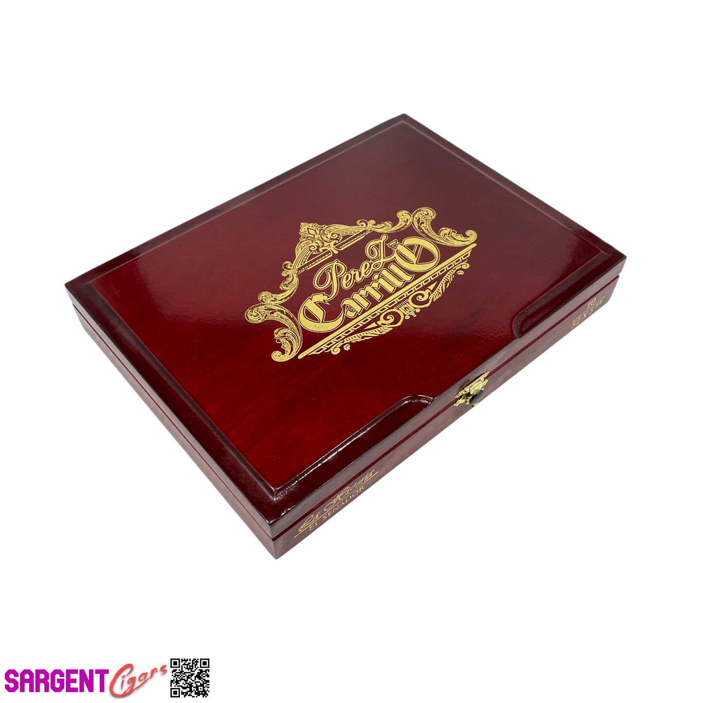 Ep Carrillo La Historia El Senador Empty Wooden Cigar Box 10.25x7.5x1.5