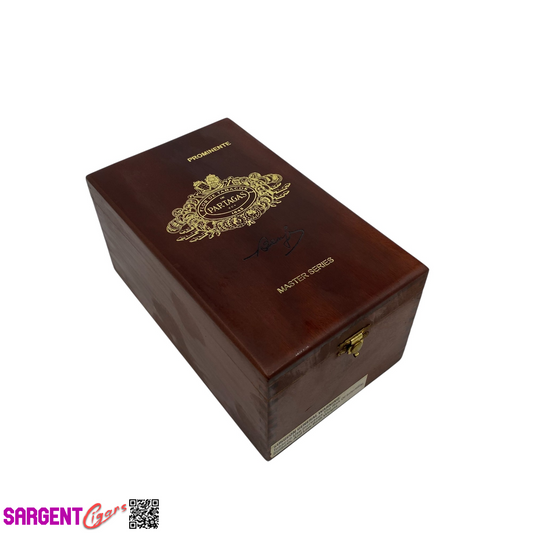 Partagas Prominente Benji Empty Wooden Cigar Box 4.75x8x4