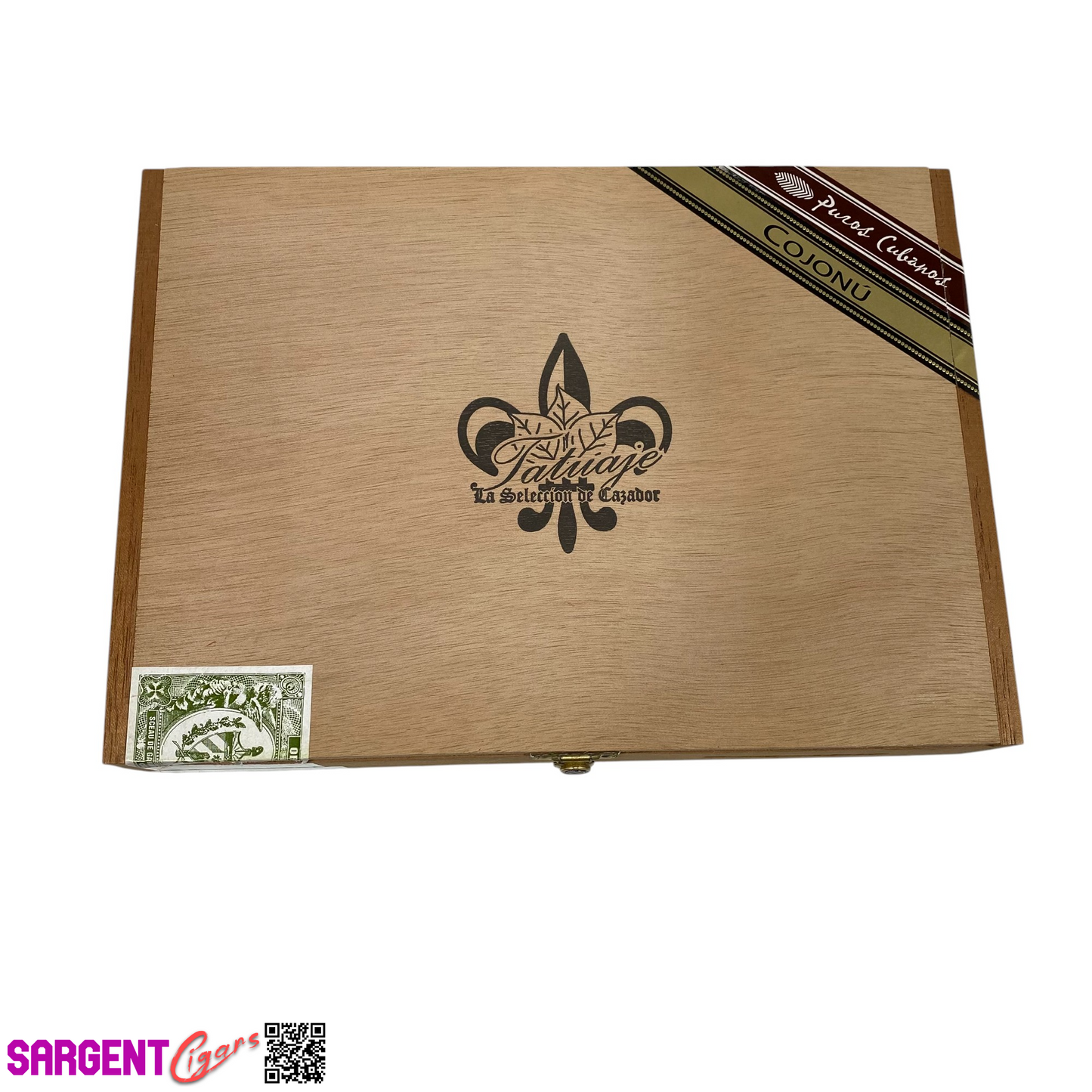 Tatuaje Cojonu 2009 Empty Wooden Cigar Box 10.25x7.5x2