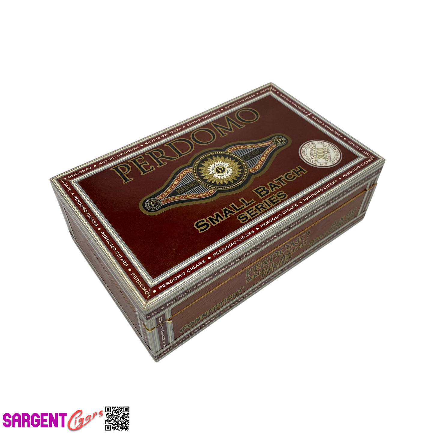 Perdomo Small Batch Conn Robusto Empty Wooden Cigar Box 8x5x2.75