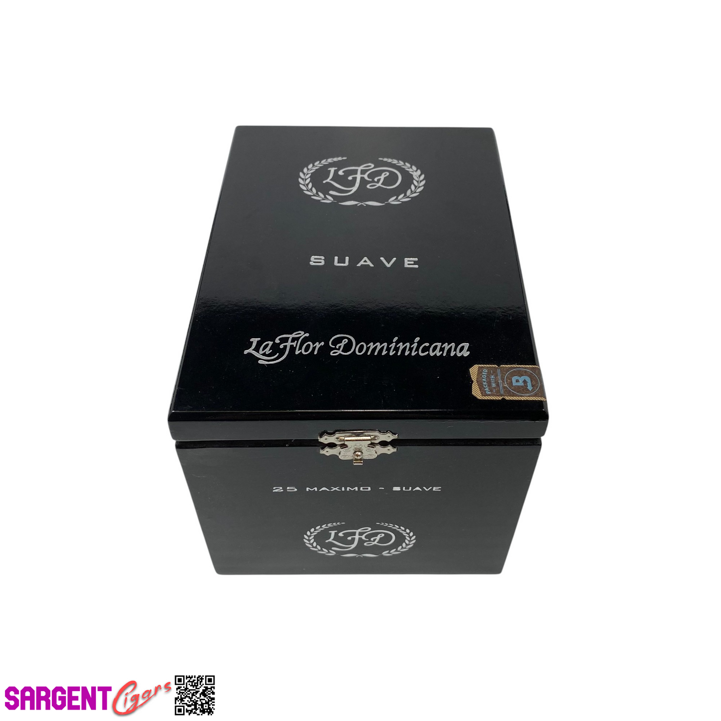 LFD Suave Maximo Empty Wooden Cigar Box 5x7x4.5