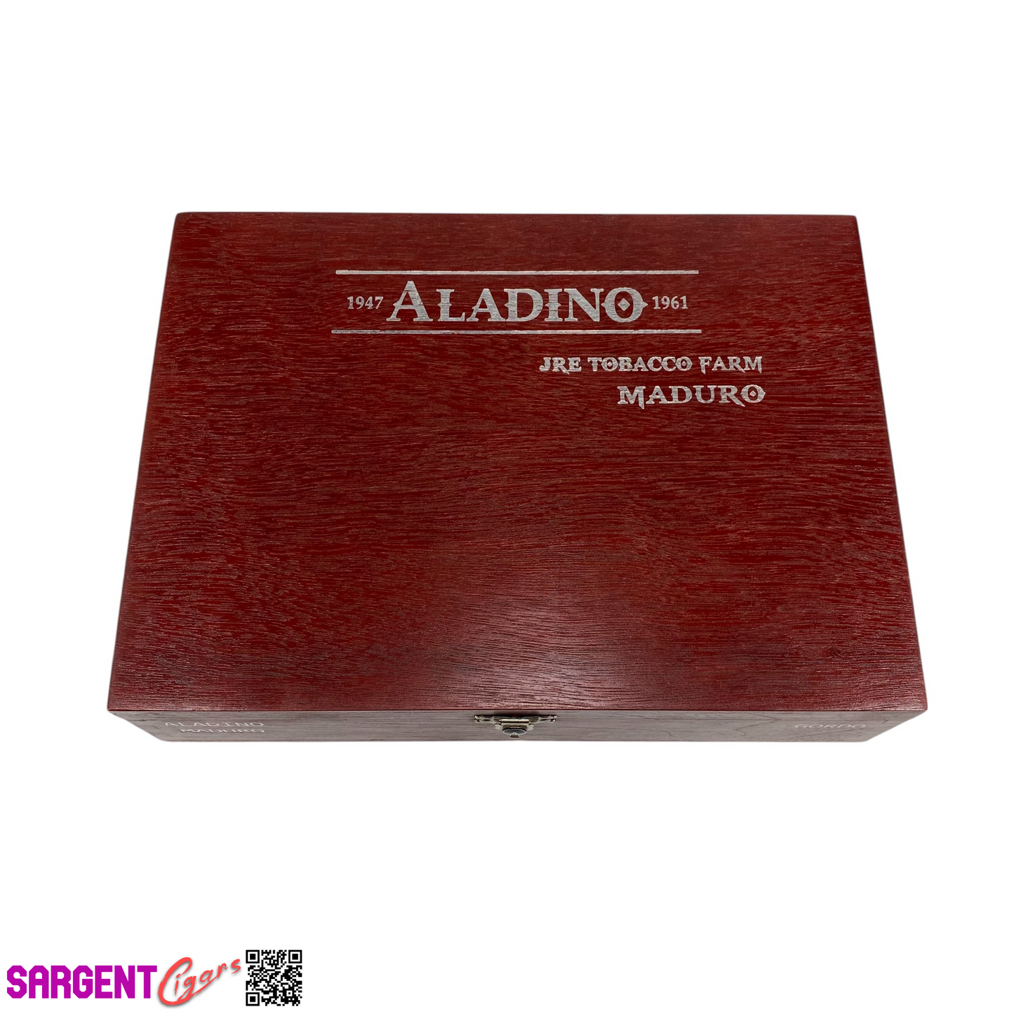 Aladino Maduro Gigante Empty Wooden Cigar Box 9.75x7.25x2.25