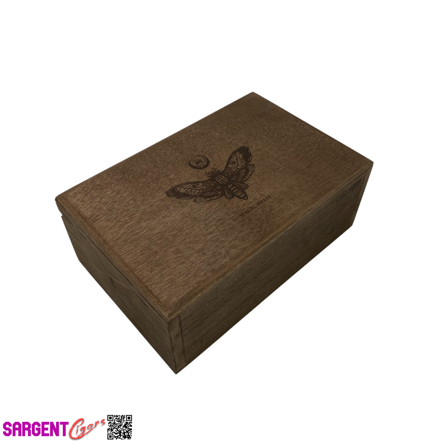 Alec Bradley Magic Toast Chunk Empty Wooden Cigar Box 8.25x5.5x3.25