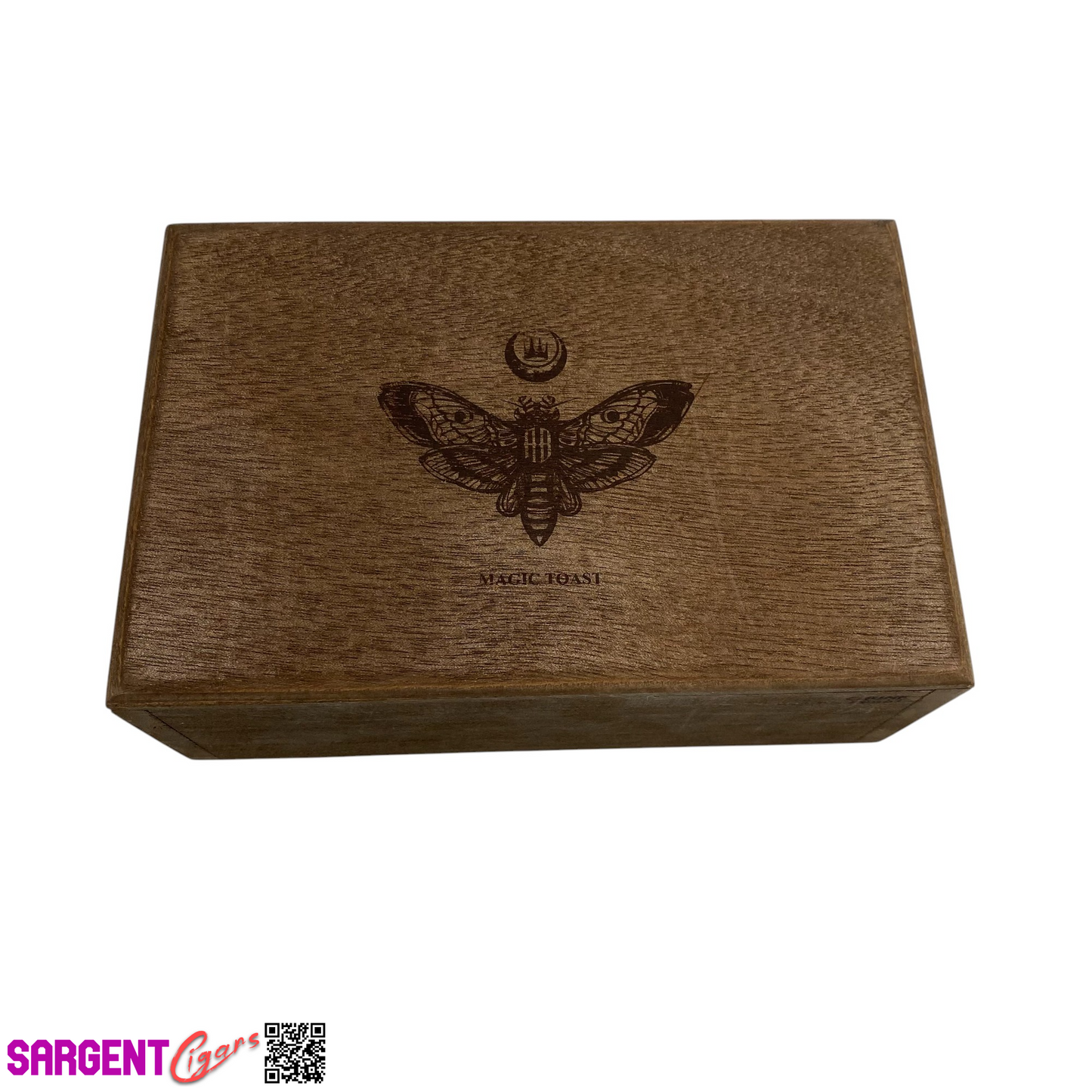 Alec Bradley Magic Toast Chunk Empty Wooden Cigar Box 8.25x5.5x3.25