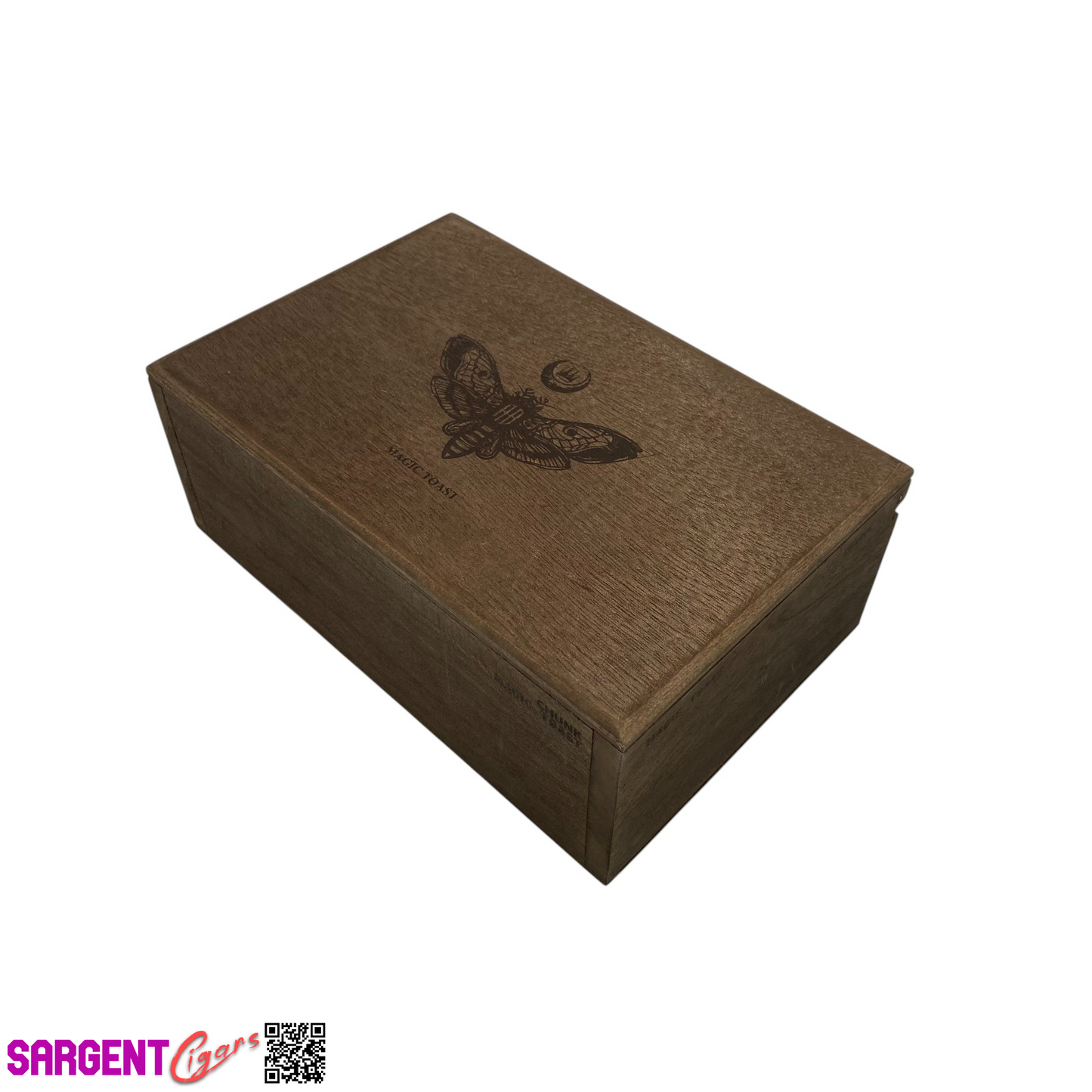 Alec Bradley Magic Toast Chunk Empty Wooden Cigar Box 8.25x5.5x3.25